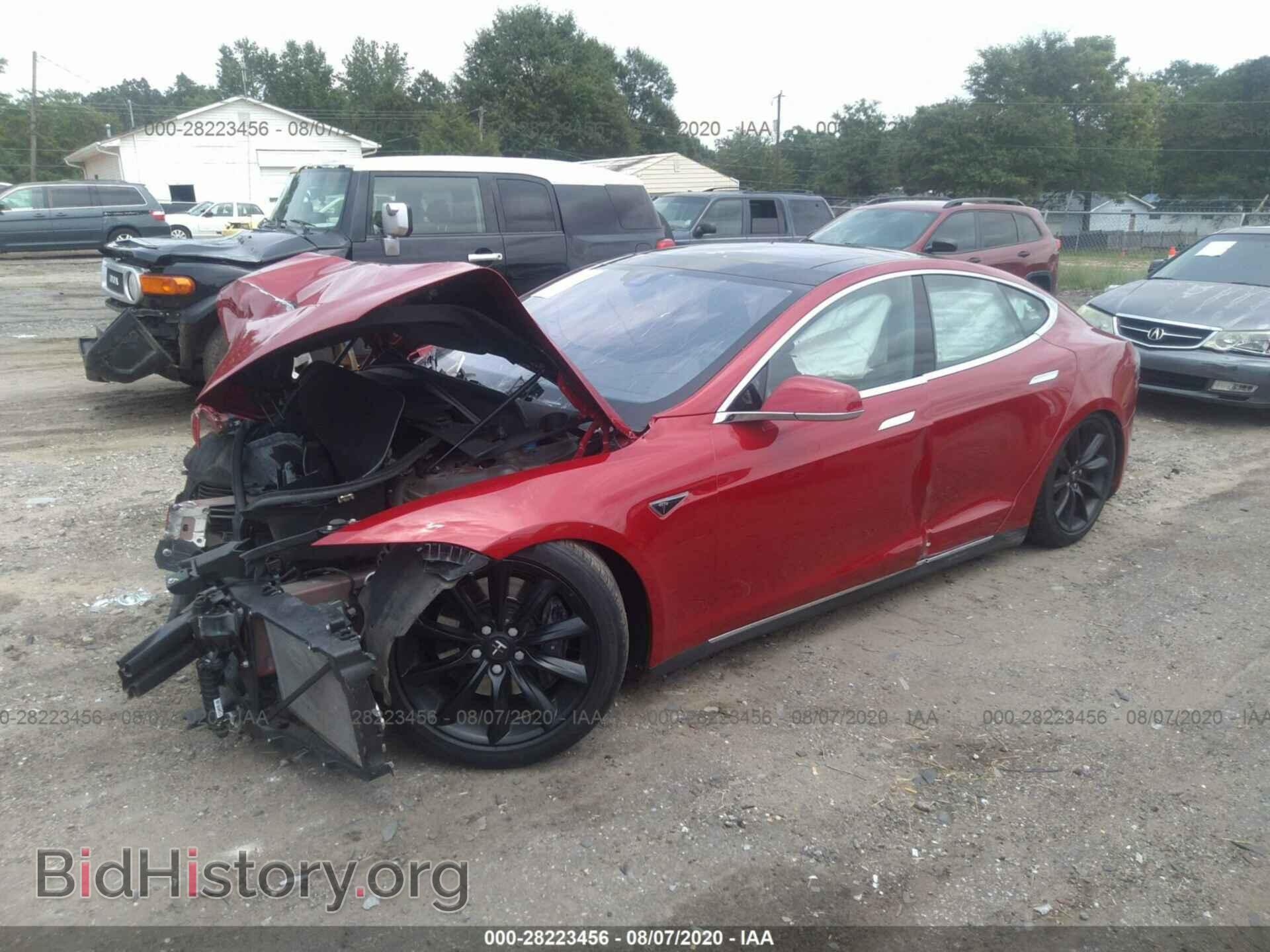 2015 TESLA MODEL S - VIN: 5YJSA1S20FF091582 - Photo 2