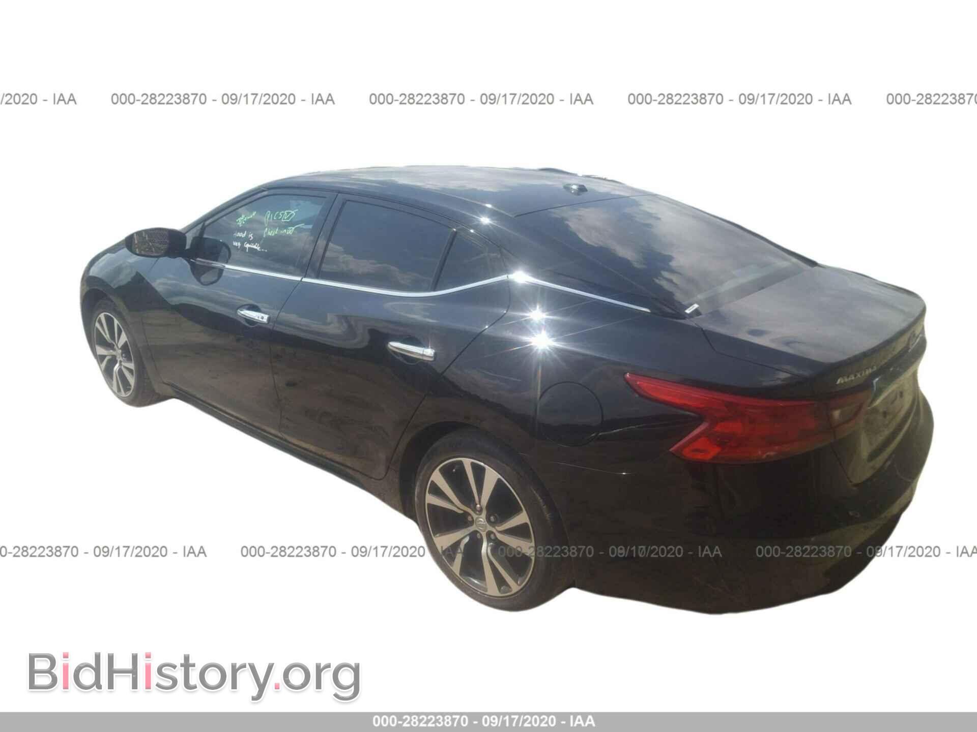 2017 NISSAN MAXIMA - VIN: 1N4AA6AP1HC445184 - Фото 3