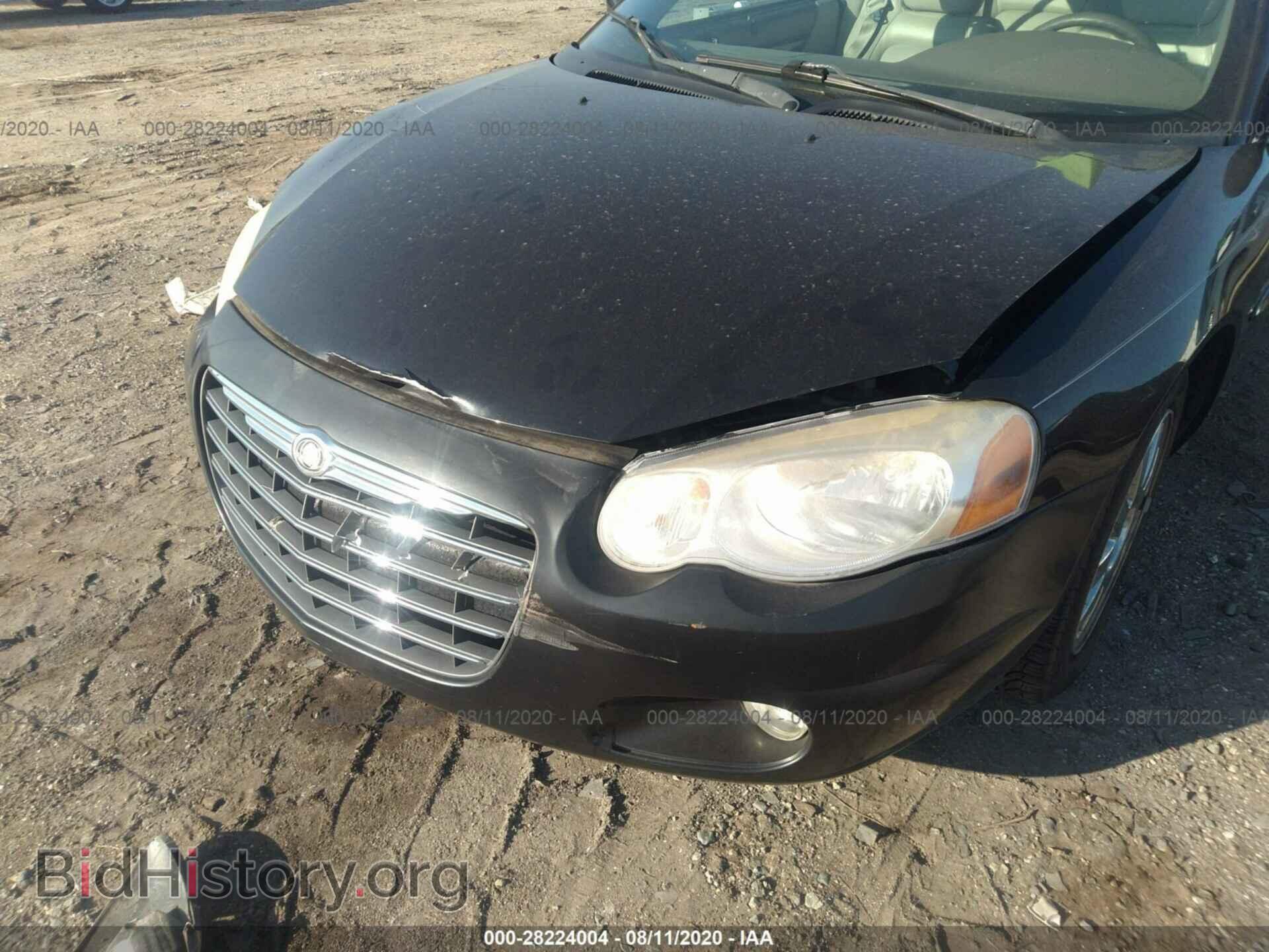 2004 CHRYSLER SEBRING - VIN: 1C3EL65RX4N125298 - Фото 6
