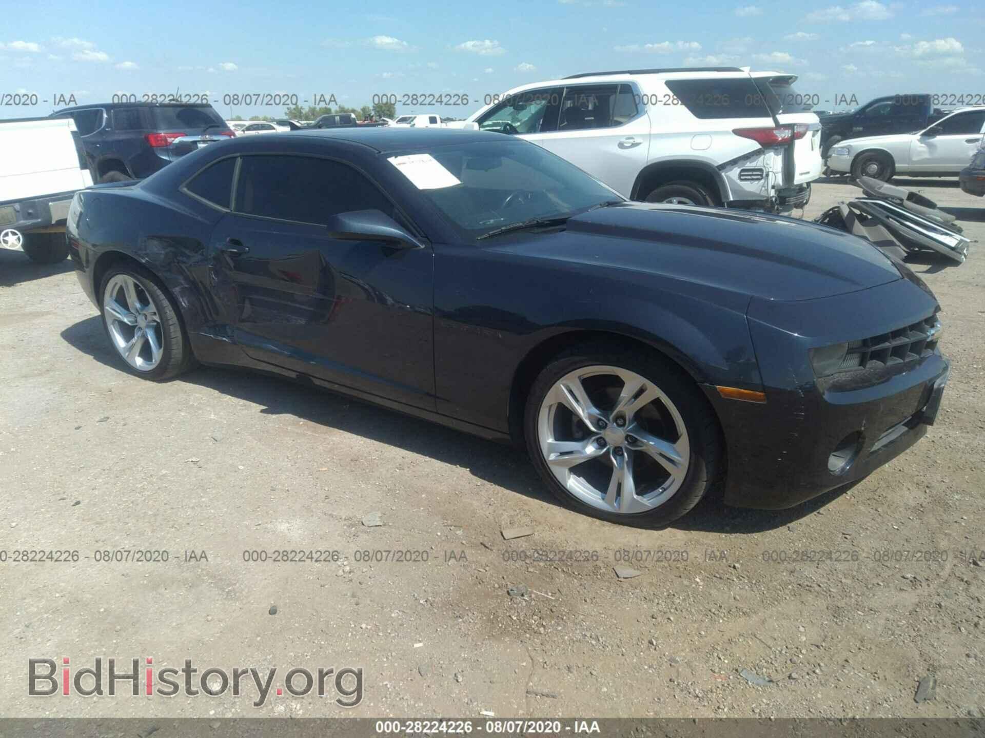 Photo 2G1FB1E36D9152107 - CHEVROLET CAMARO 2013