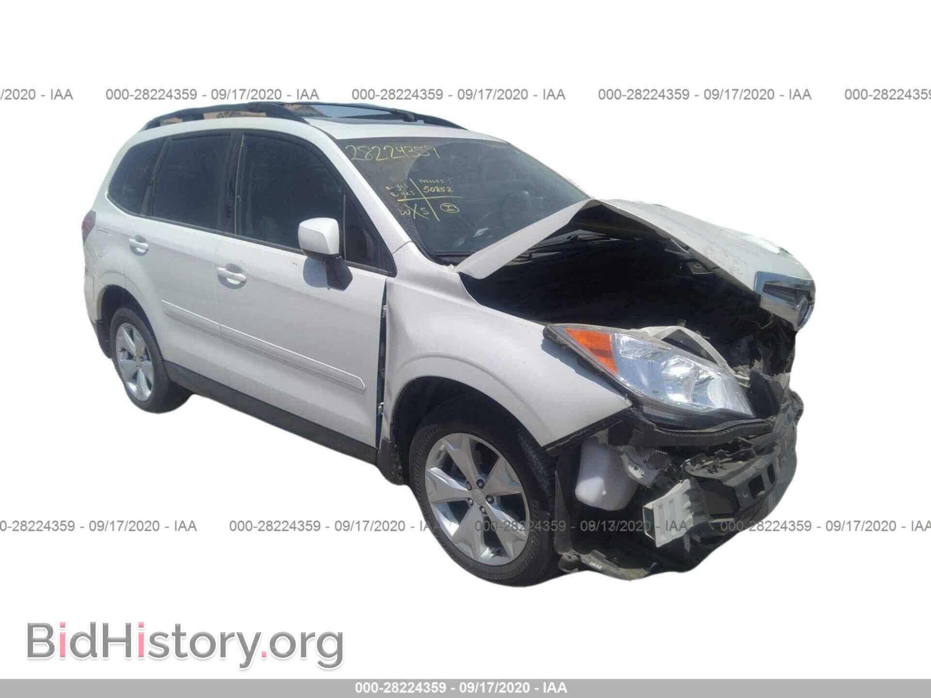 Фотография JF2SJAEC1EH556374 - SUBARU FORESTER 2014