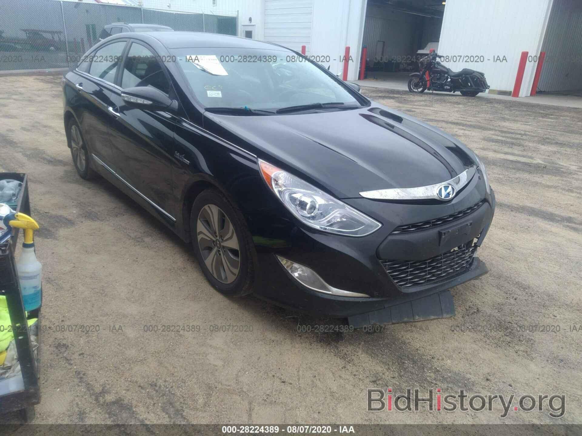 Photo KMHEC4A48DA089317 - HYUNDAI SONATA HYBRID 2013