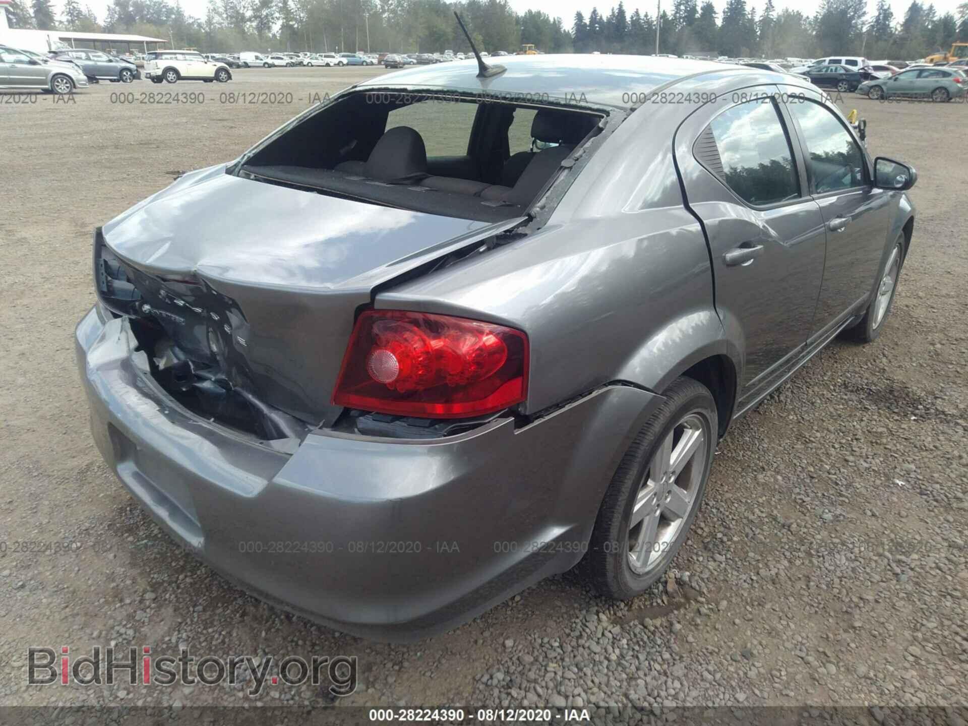 2011 DODGE AVENGER - VIN: 1B3BD1FB1BN593371 - Фото 4
