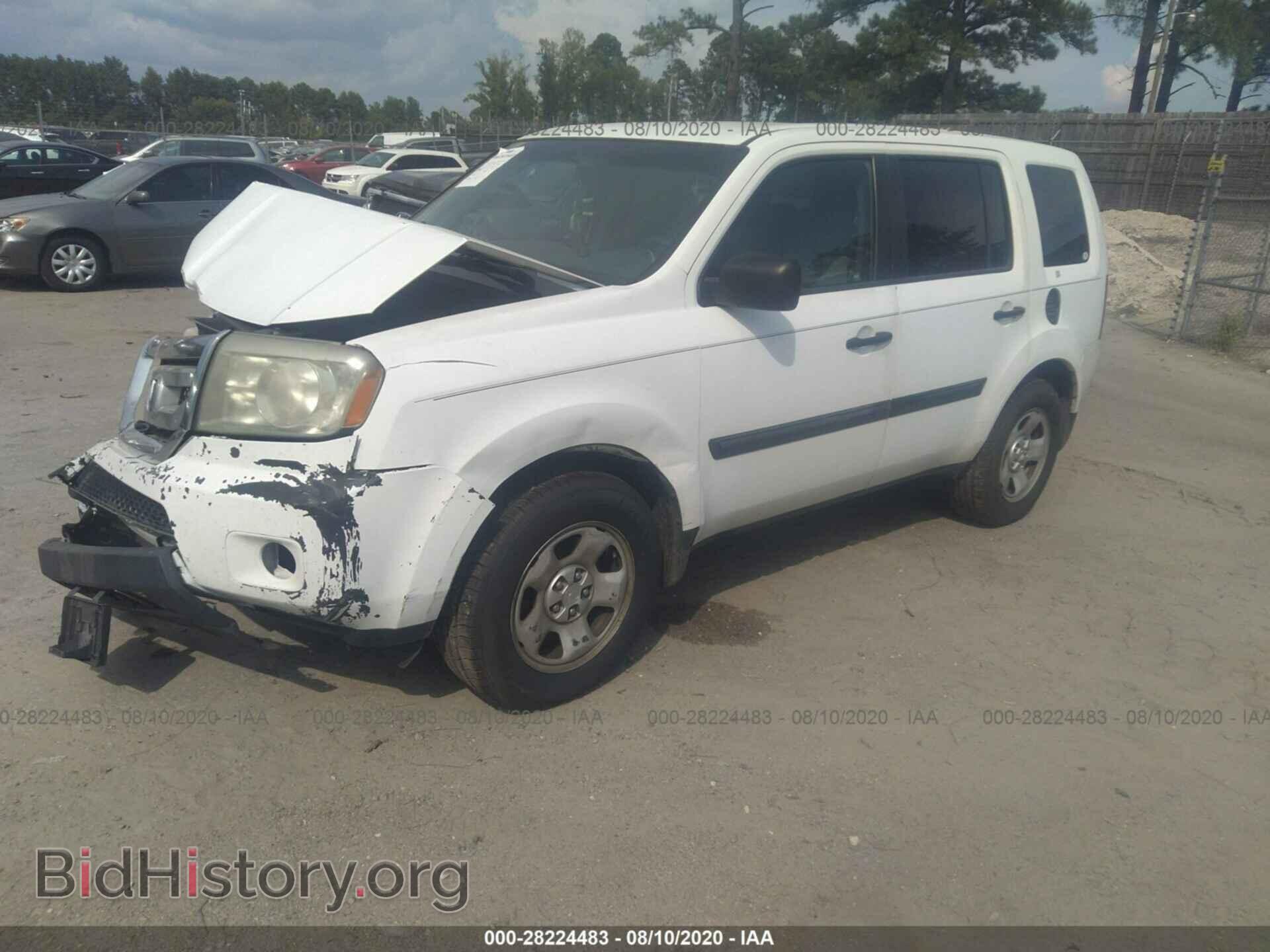 2011 HONDA PILOT - VIN: 5FNYF3H25BB018054 - Фото 2