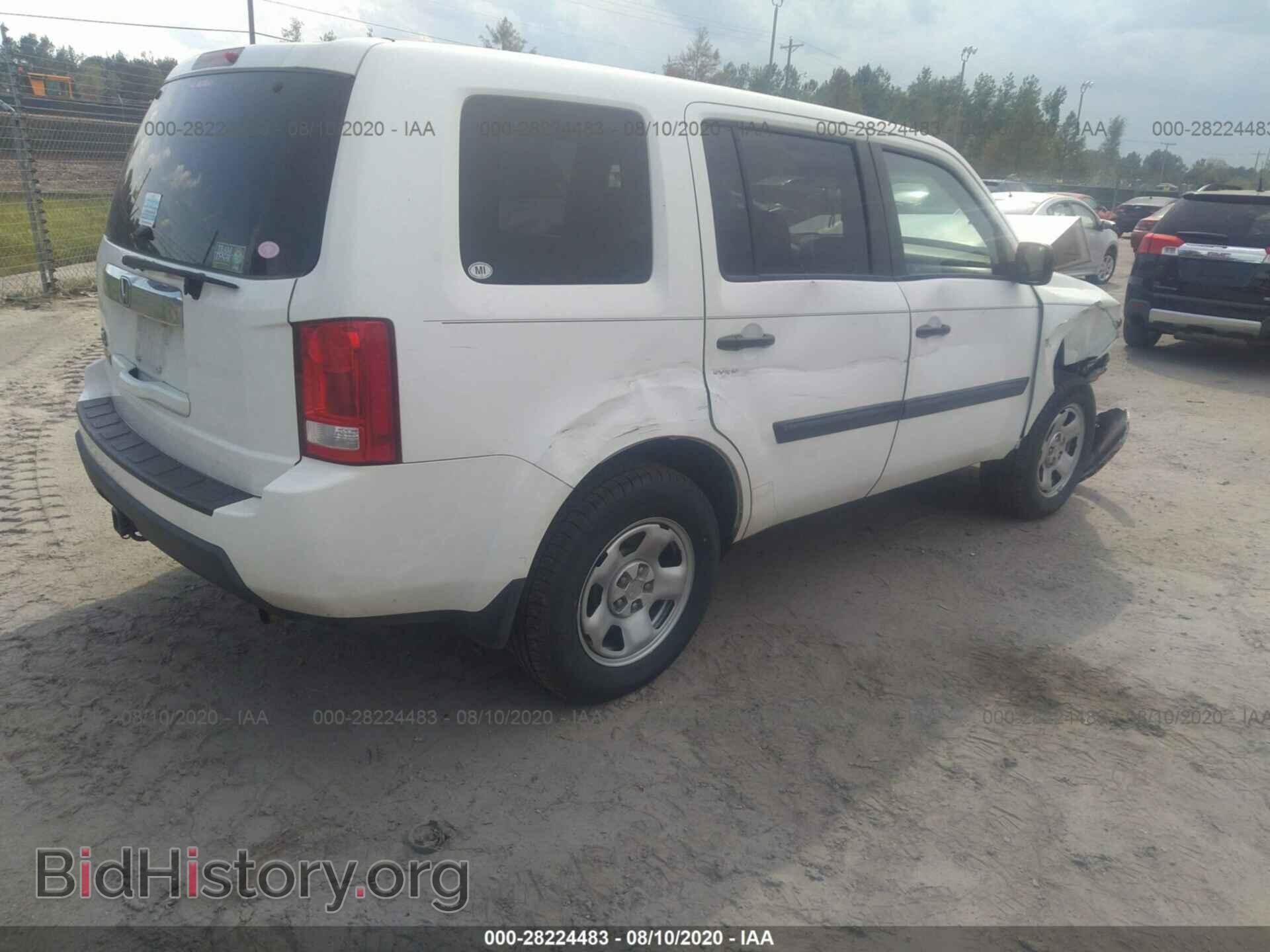 2011 HONDA PILOT - VIN: 5FNYF3H25BB018054 - Фото 4
