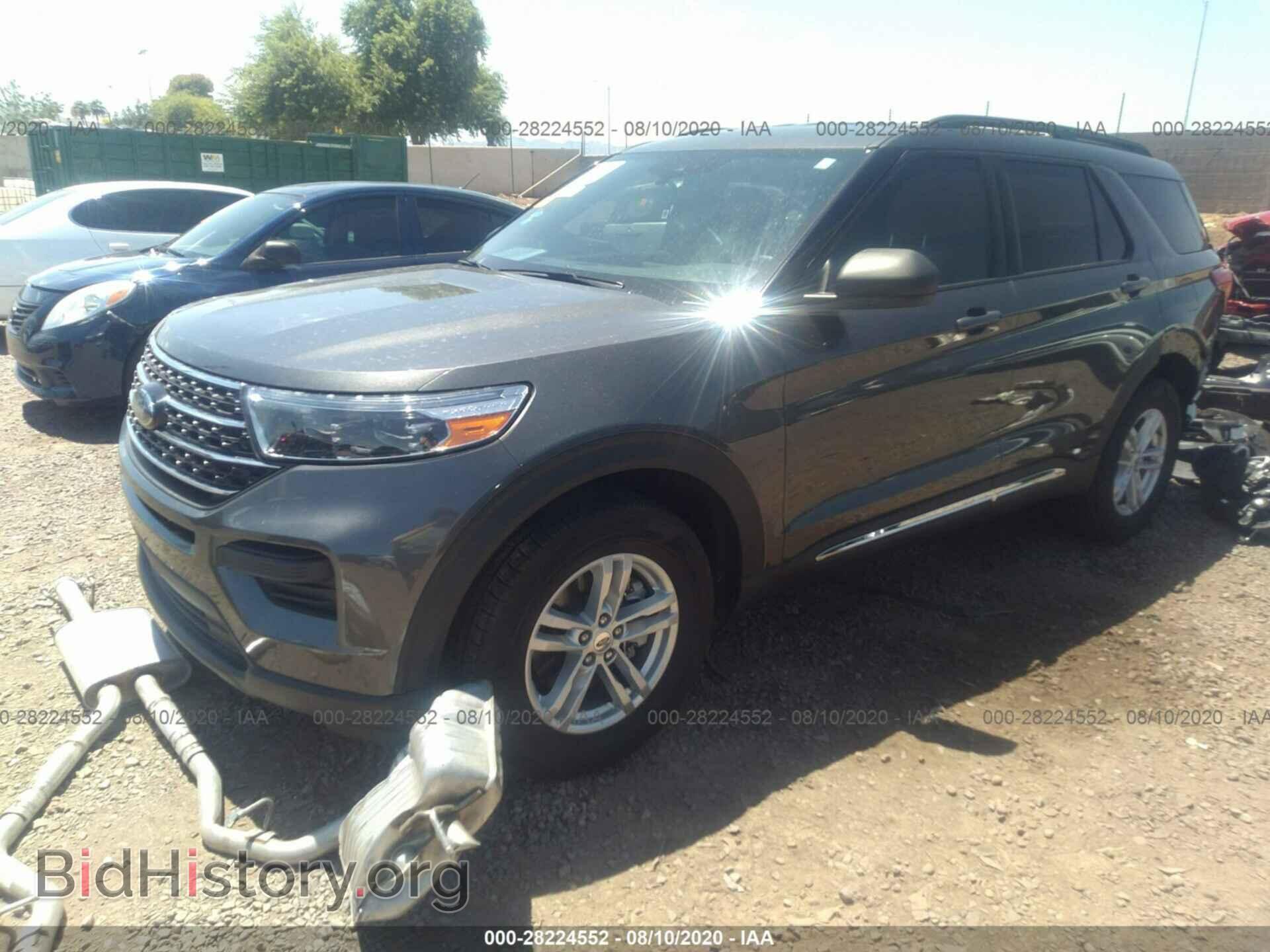2020 FORD EXPLORER - VIN: 1FMSK8DH9LGA54602 - Фото 2
