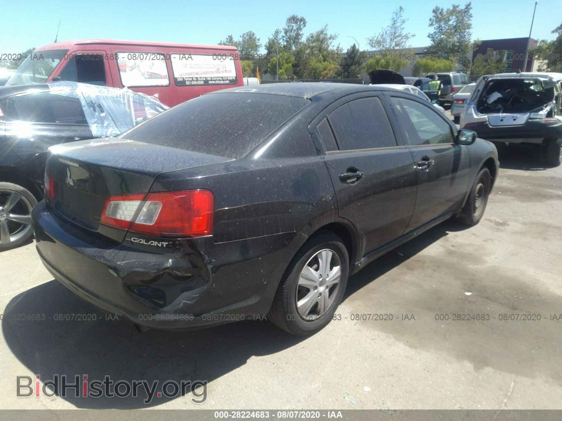 2010 MITSUBISHI GALANT - VIN: 4A32B3FF7AE012034 - Фото 4