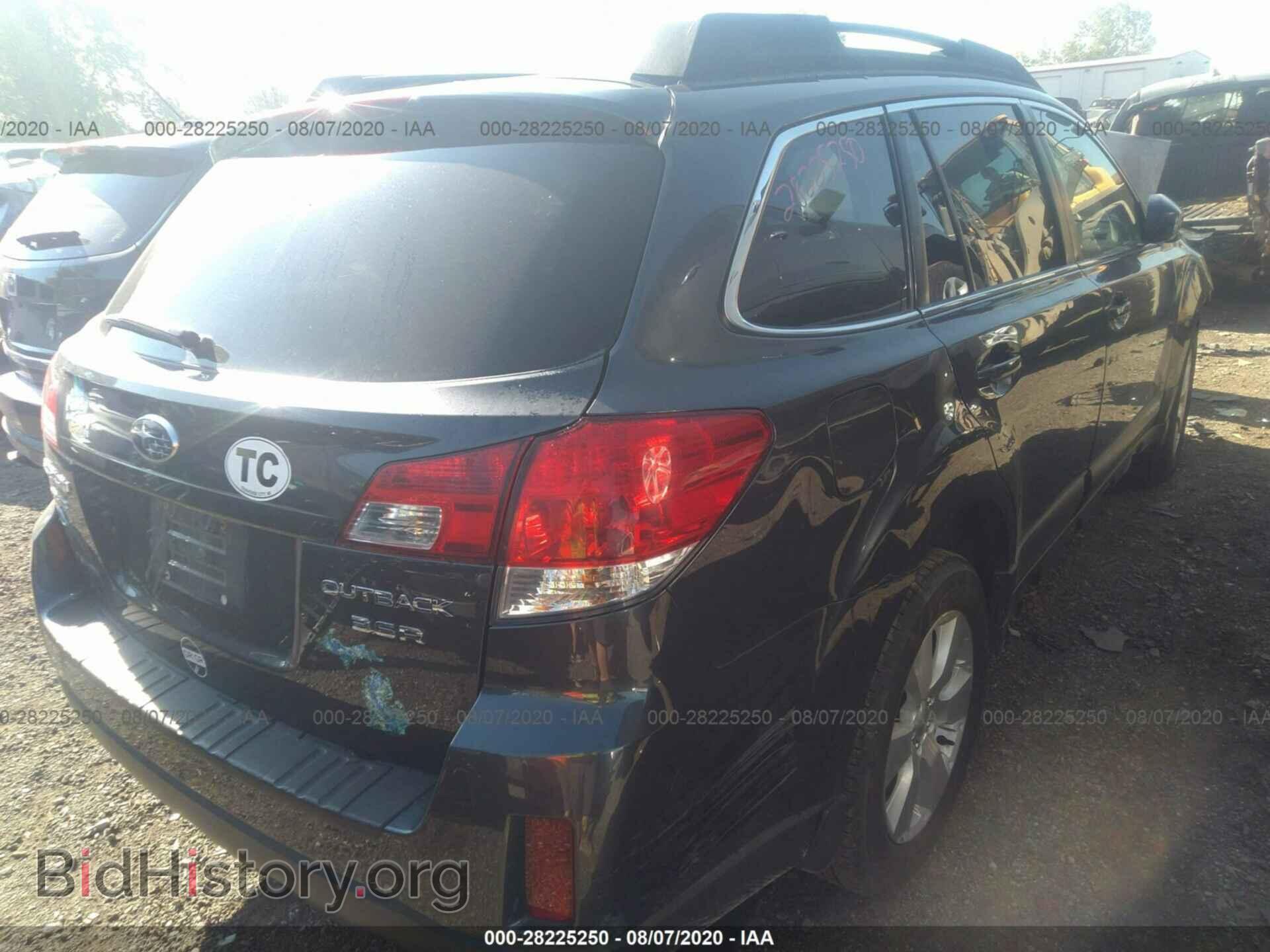 2012 SUBARU OUTBACK - VIN: 4S4BREGC4C2279095 - Фото 4