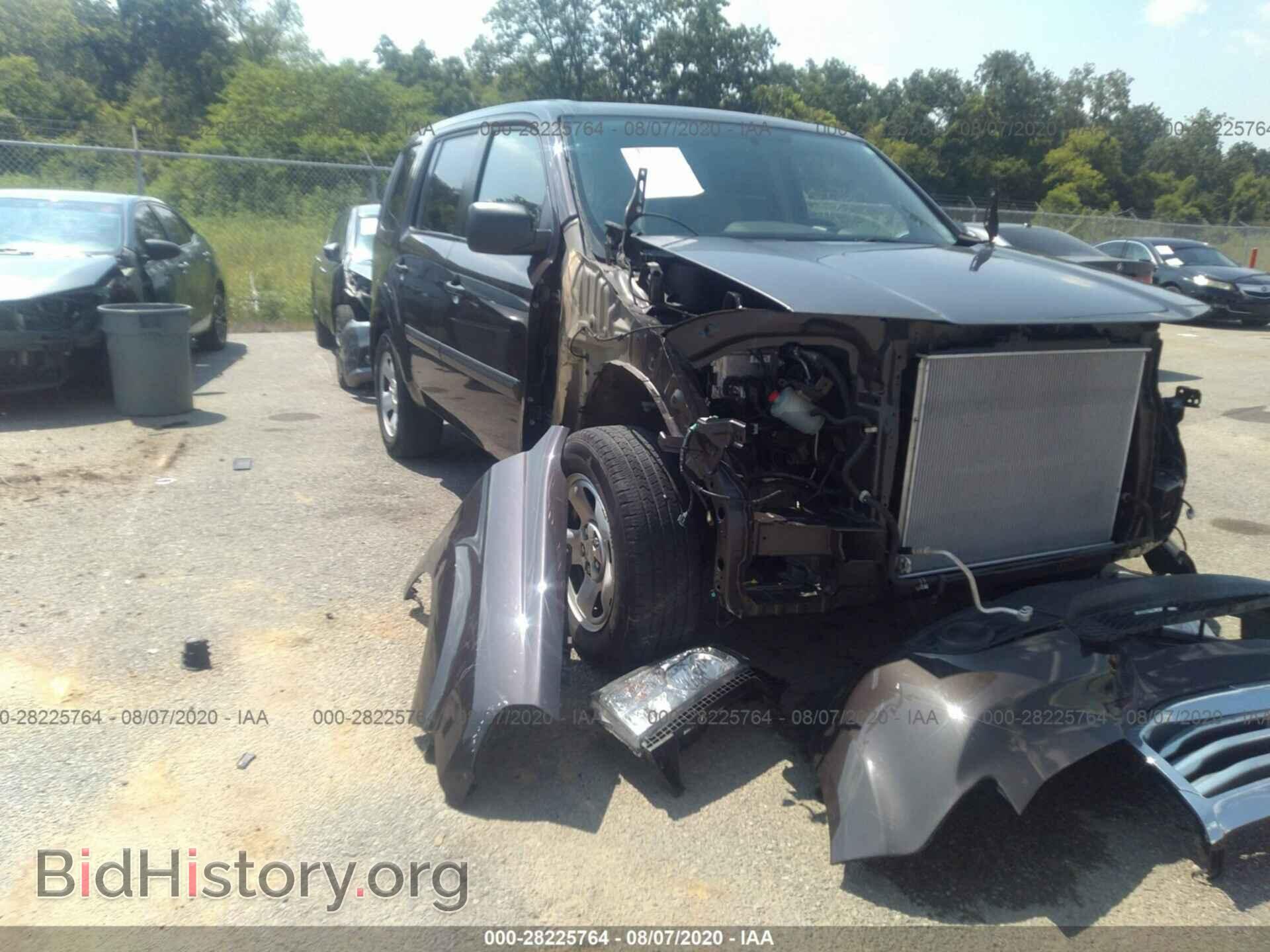 Фотография 5FNYF3H26DB018728 - HONDA PILOT 2013