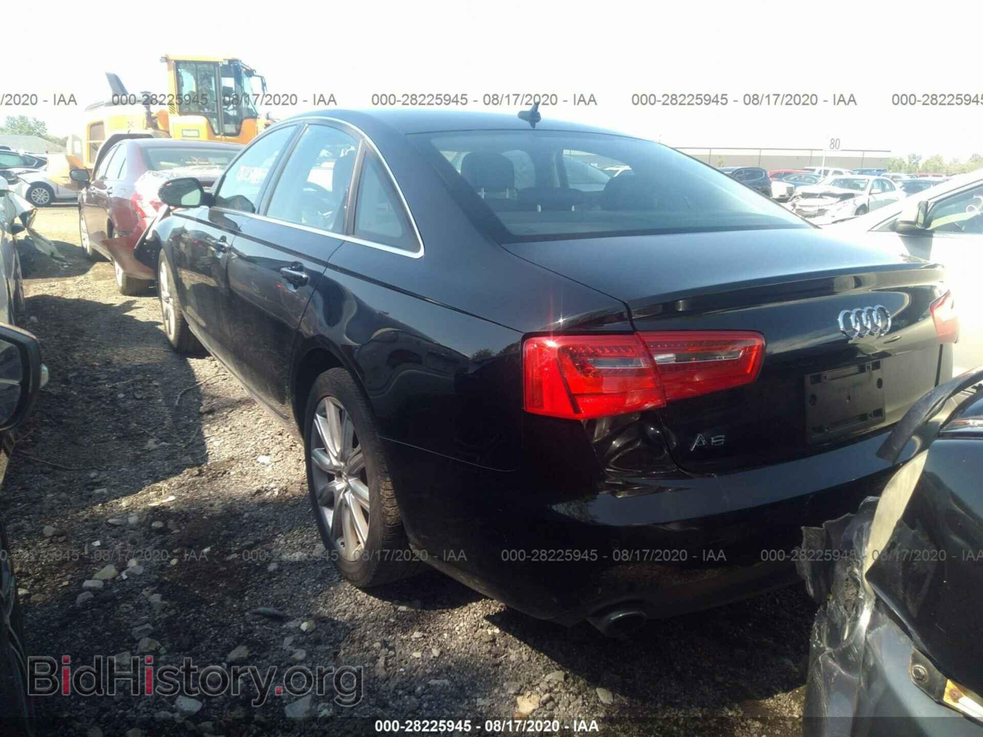 2014 AUDI A6 - VIN: WAUGFAFC8EN127722 - Фото 3