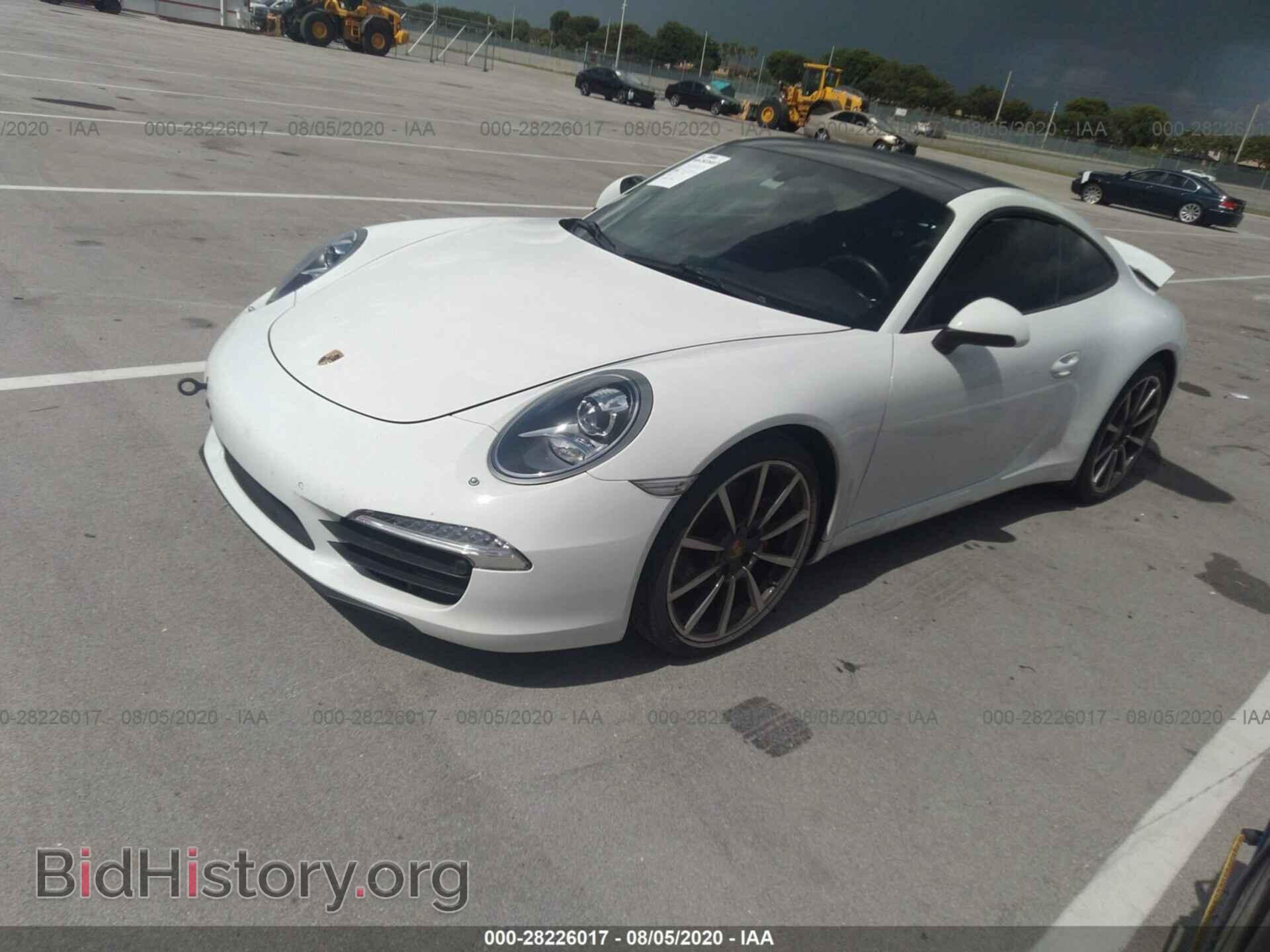 2015 PORSCHE 911 - VIN: WP0AA2A9XFS106852 - Фото 2