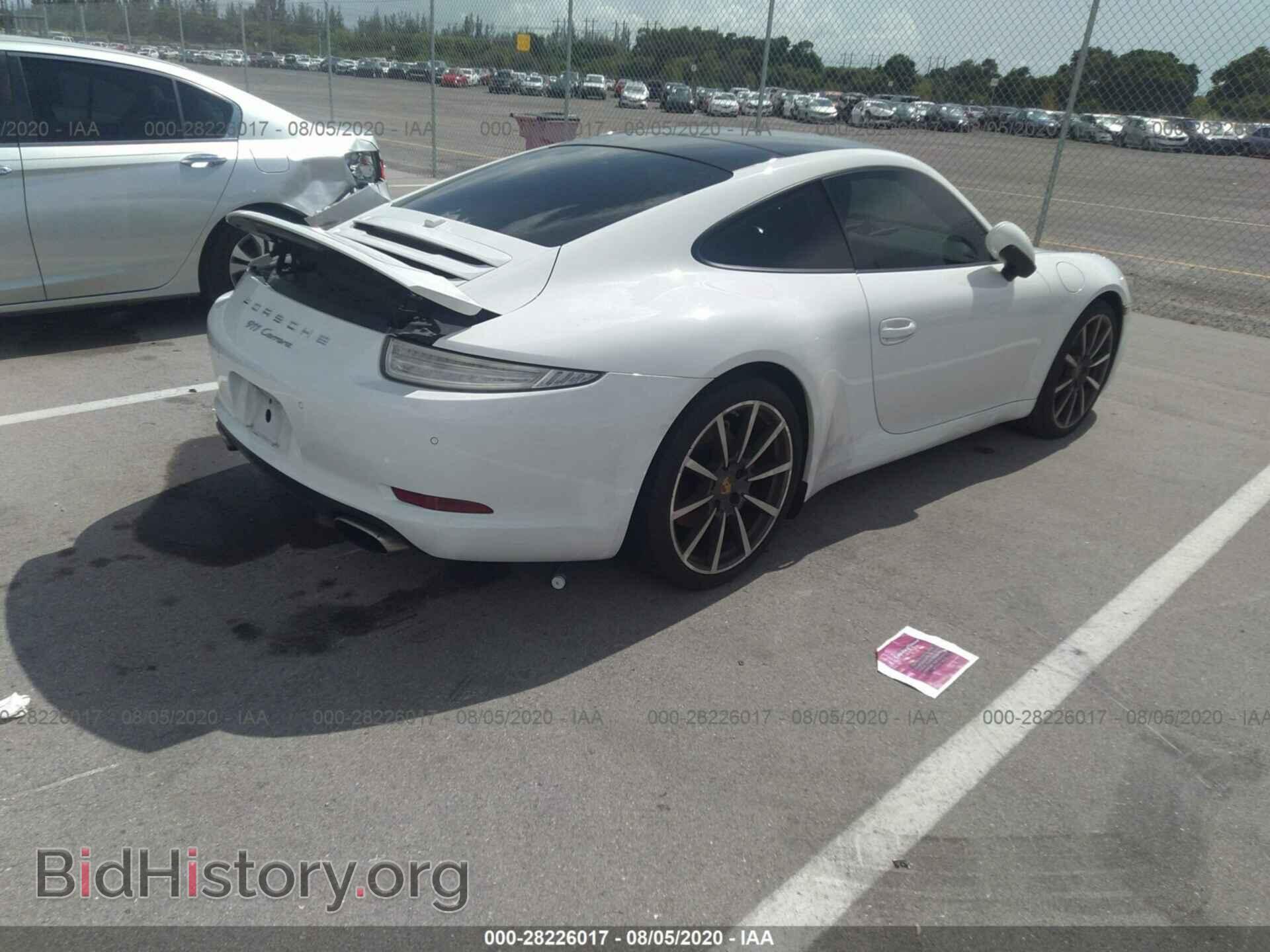 2015 PORSCHE 911 - VIN: WP0AA2A9XFS106852 - Фото 4