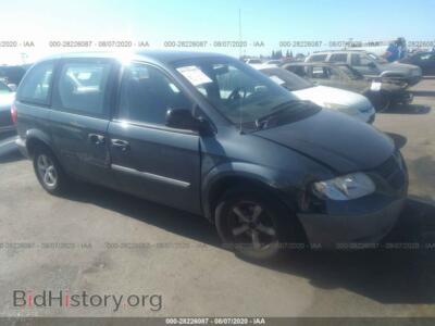 2007 Dodge CARAVAN SE, серый — VIN 1D4GP25B07B227092, IAAI