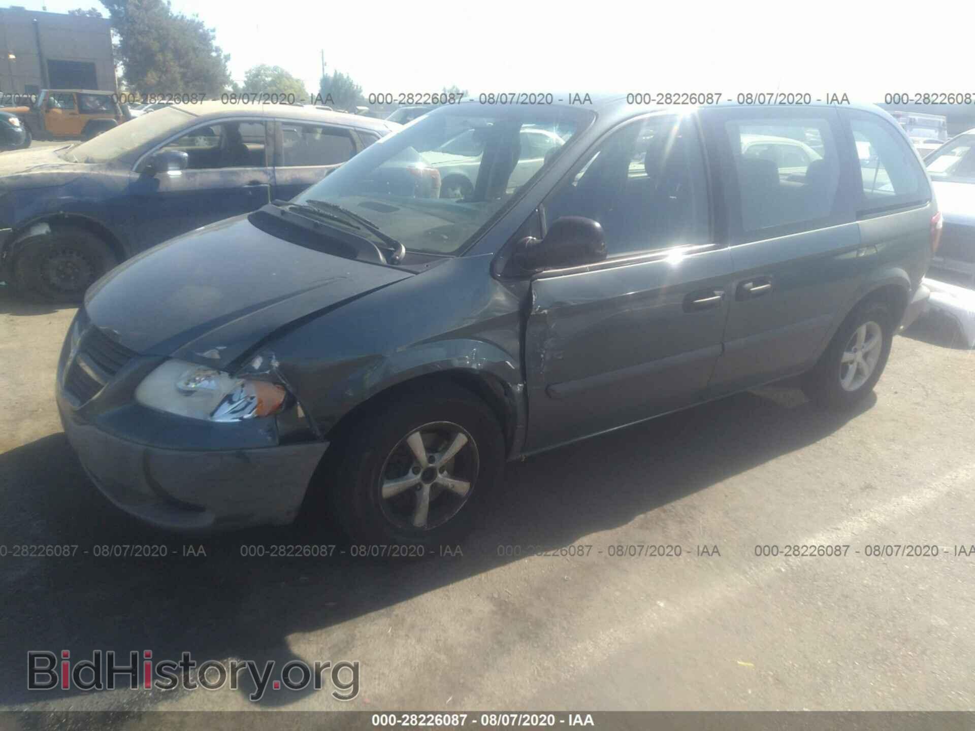 2007 DODGE CARAVAN - VIN: 1D4GP25B07B227092 - Фото 2
