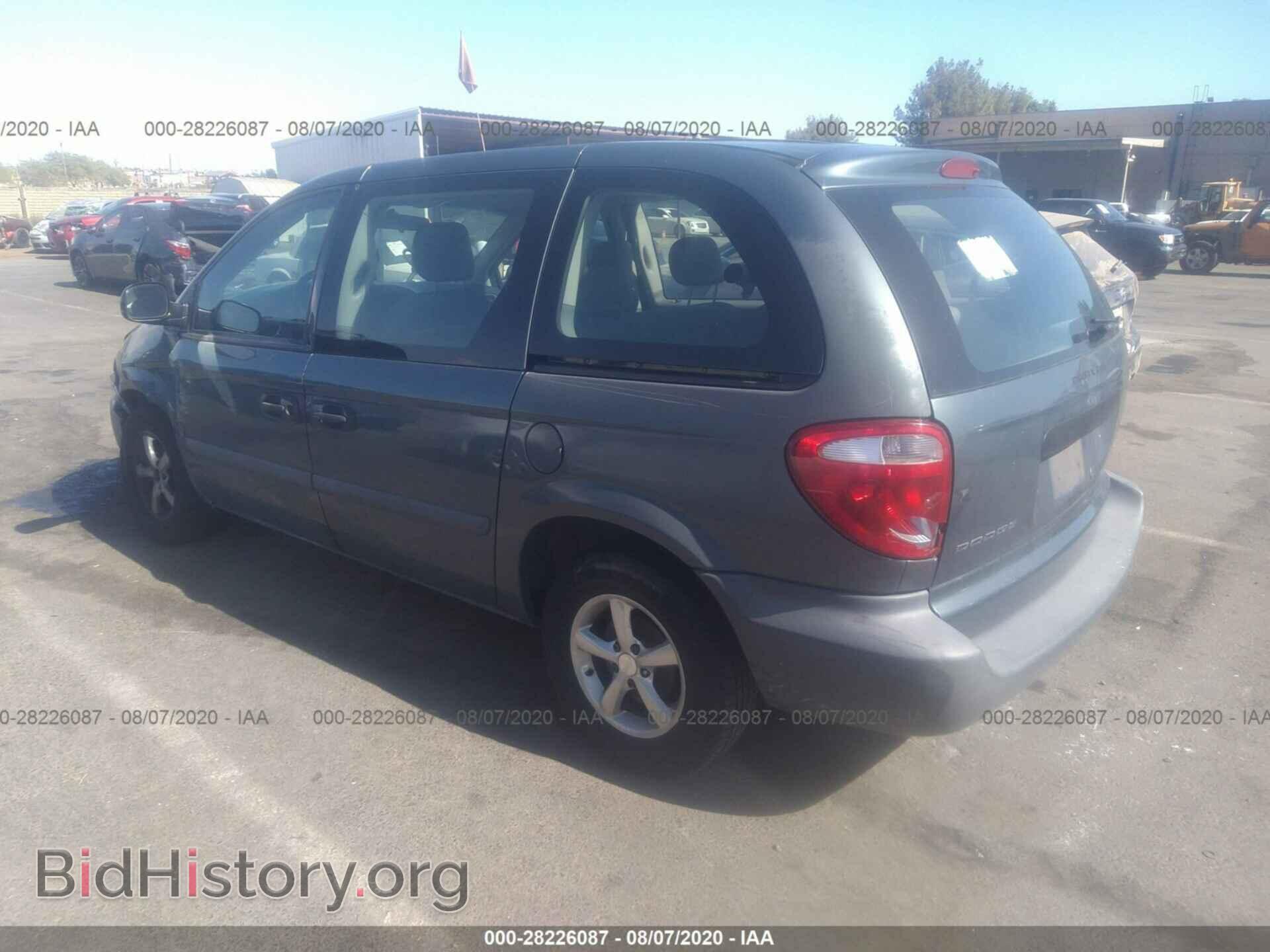 2007 DODGE CARAVAN - VIN: 1D4GP25B07B227092 - Фото 3