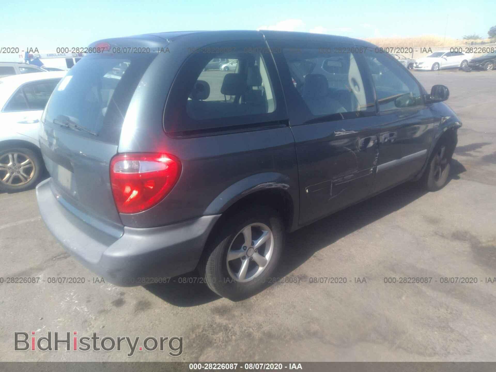 2007 DODGE CARAVAN - VIN: 1D4GP25B07B227092 - Фото 4