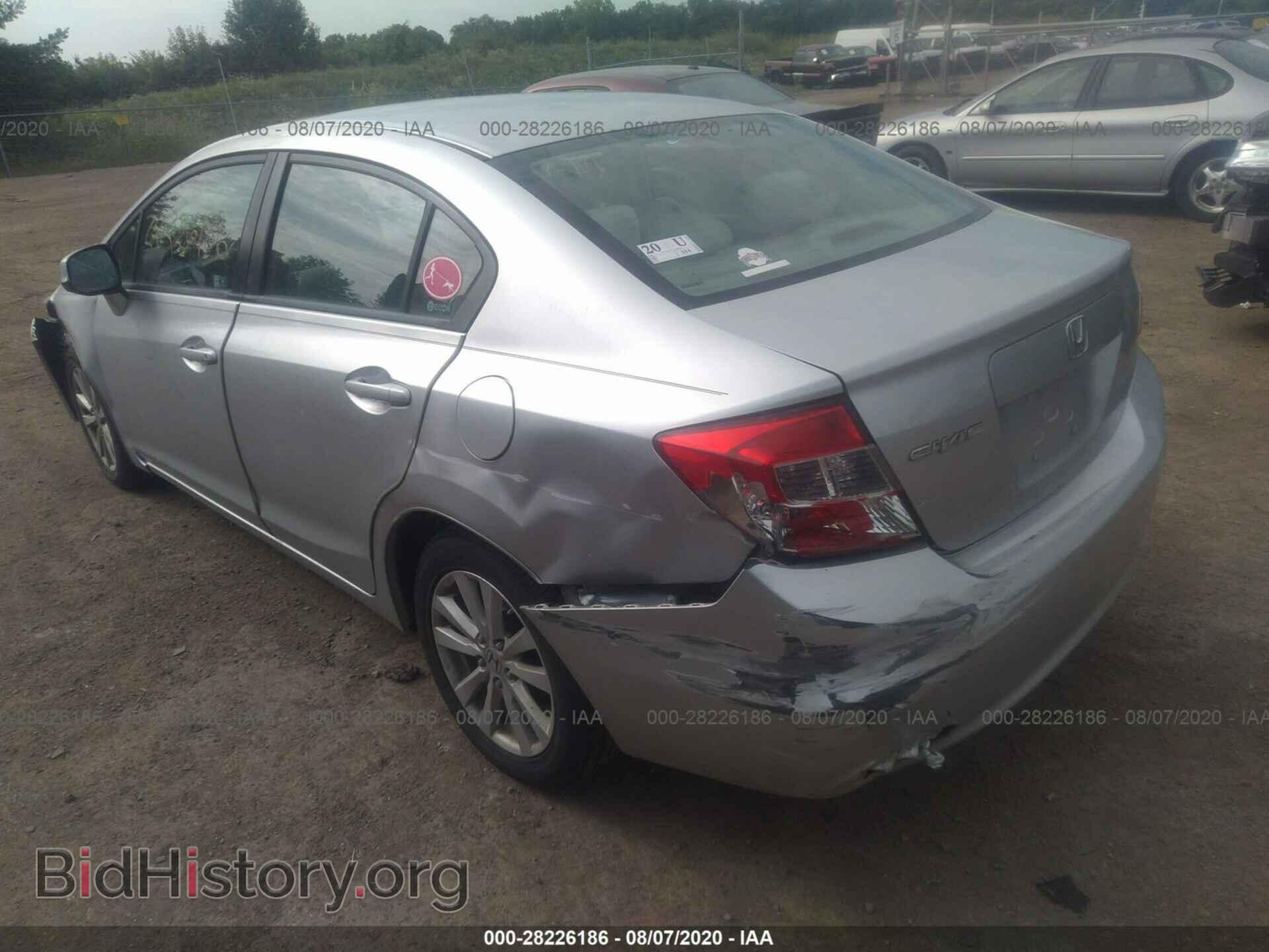 2012 HONDA CIVIC SDN - VIN: 2HGFB2F85CH309364 - Фото 3