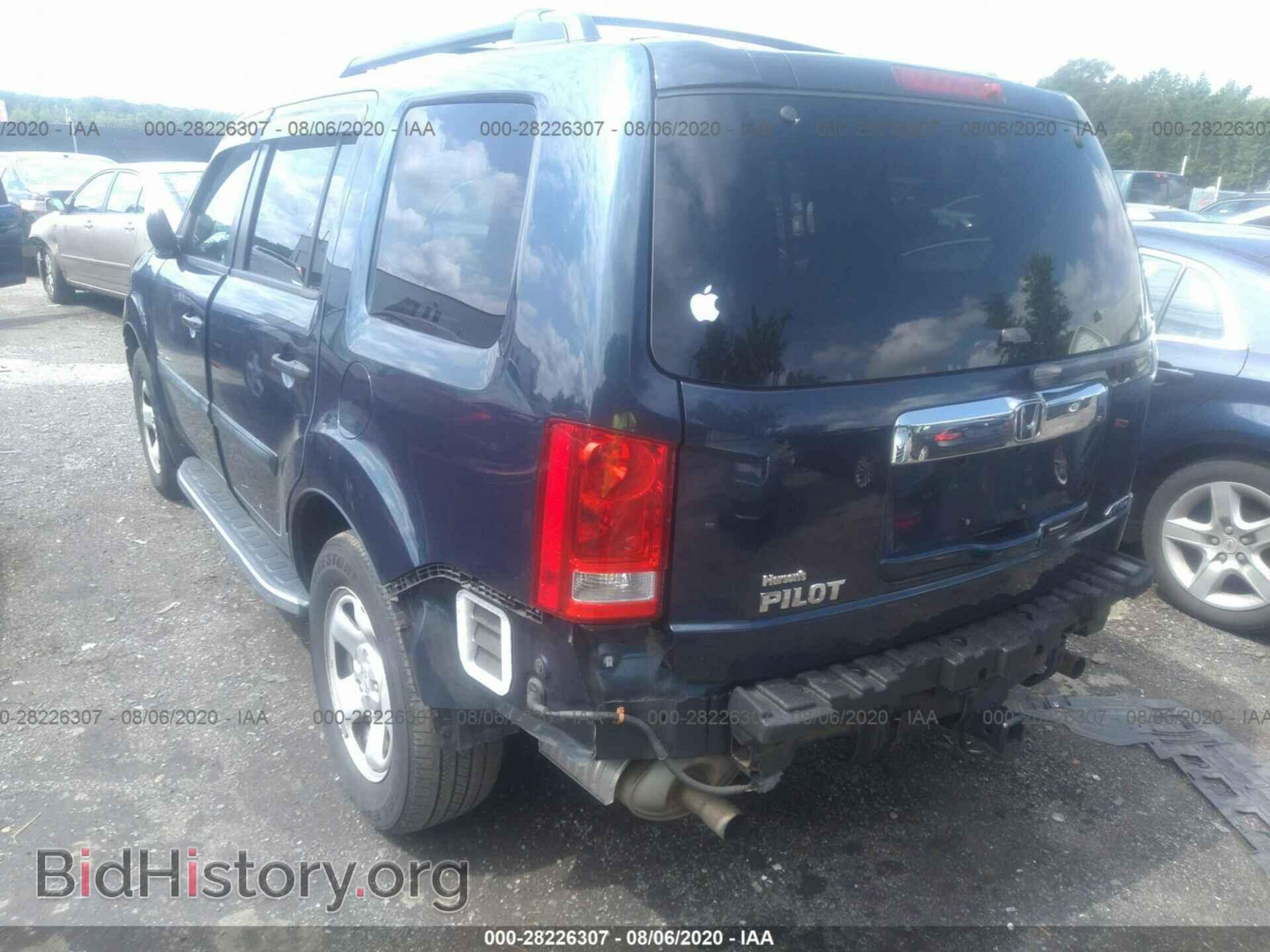 2011 HONDA PILOT - VIN: 5FNYF4H26BB091424 - Фото 3