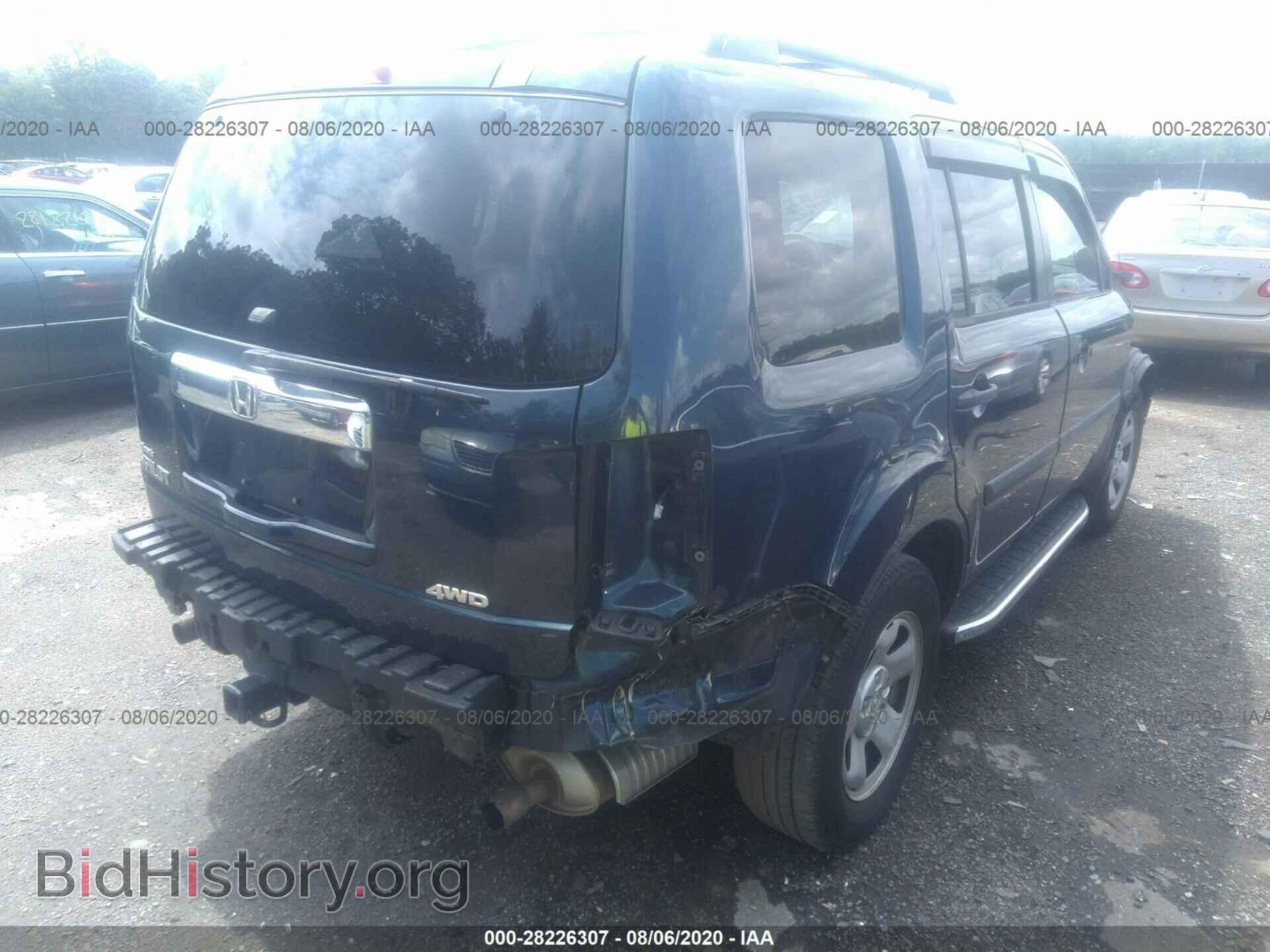 2011 HONDA PILOT - VIN: 5FNYF4H26BB091424 - Фото 4