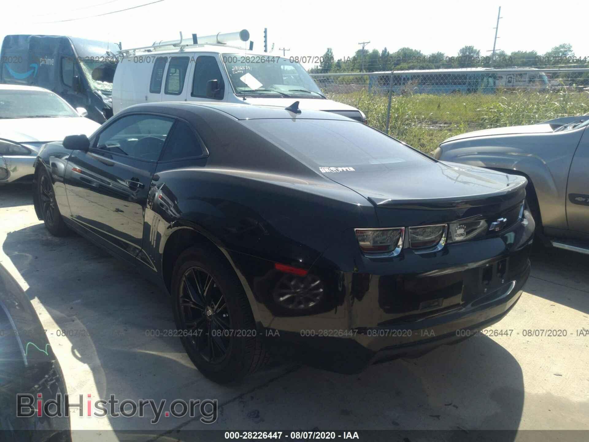 2013 CHEVROLET CAMARO - VIN: 2G1FA1E35D9144499 - Фото 3