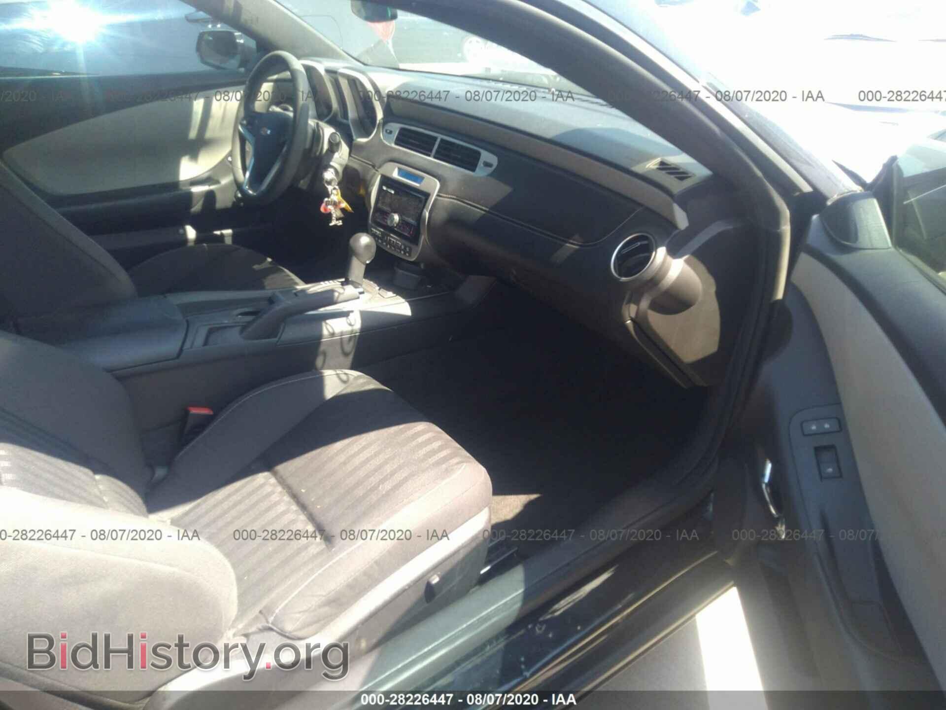 2013 CHEVROLET CAMARO - VIN: 2G1FA1E35D9144499 - Фото 5
