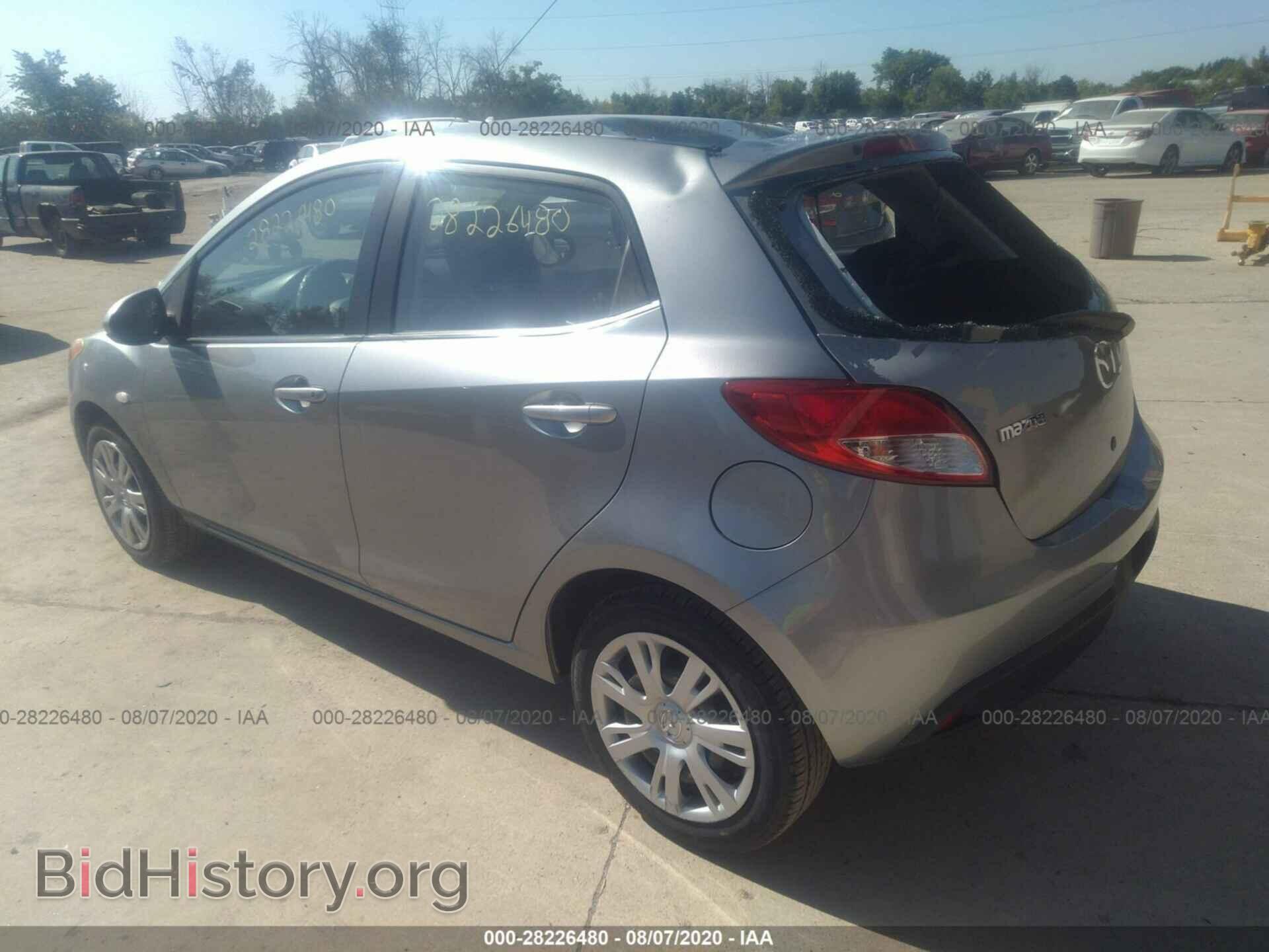 2013 MAZDA MAZDA2 - VIN: JM1DE1KY7D0169840 - Фото 3