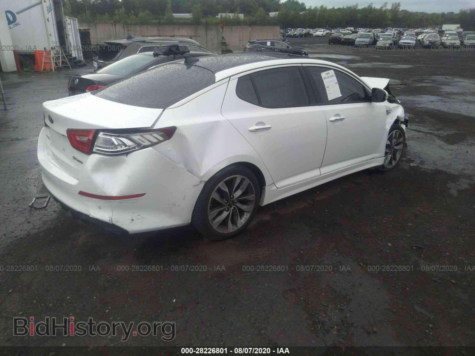 2014 KIA OPTIMA - VIN: 5XXGR4A64EG265184 - Фото 4