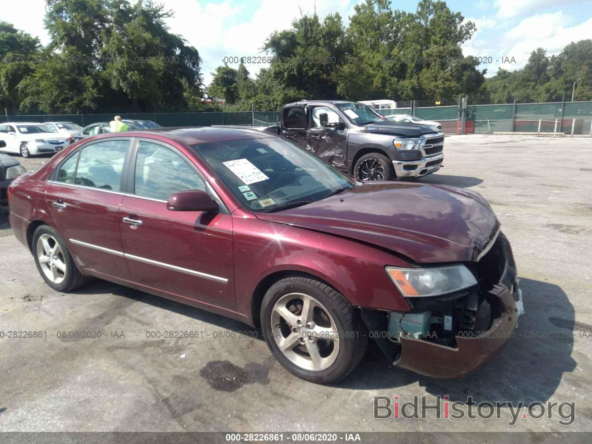 Photo 5NPEU46F28H389333 - HYUNDAI SONATA 2008