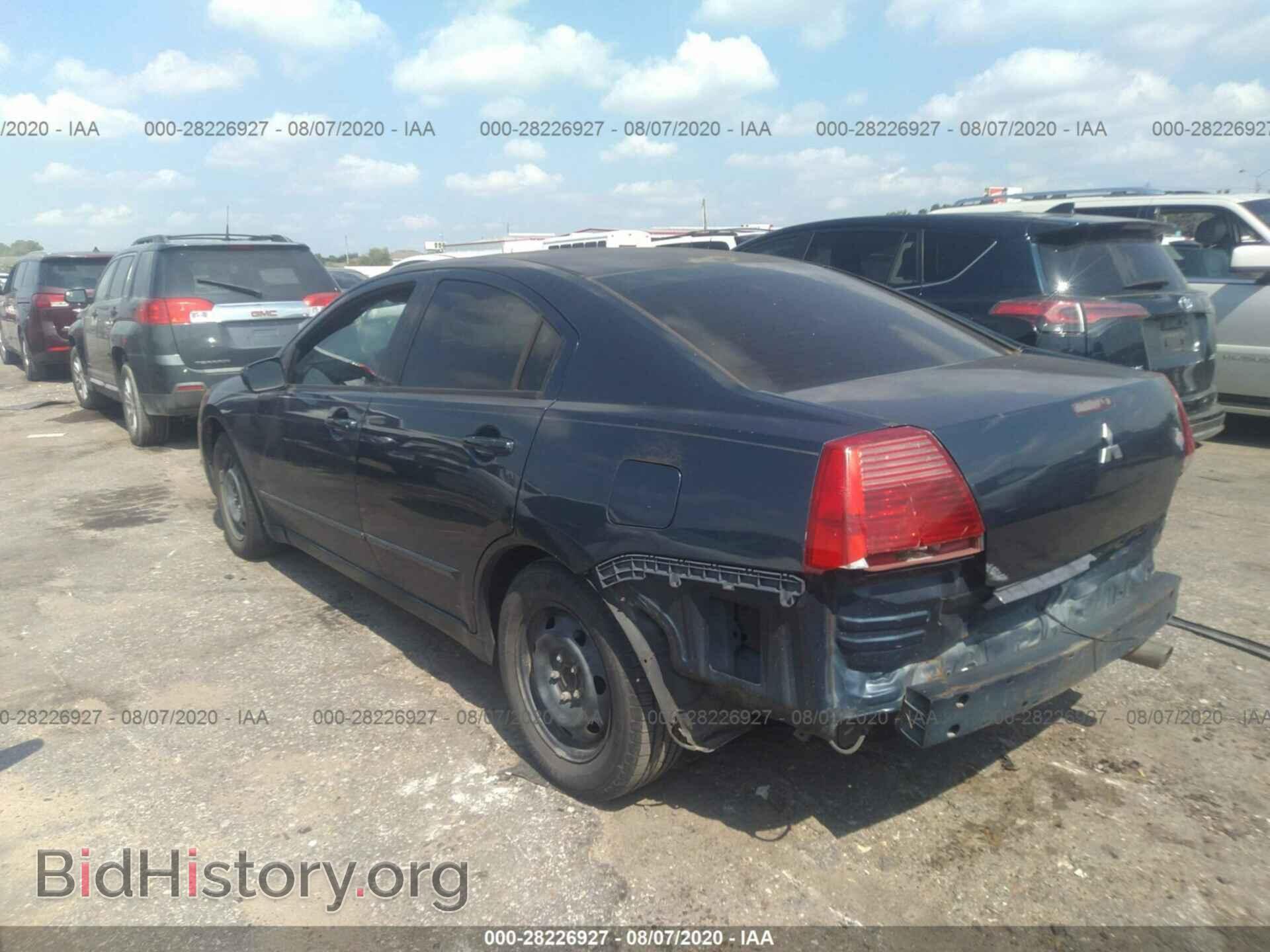 2006 MITSUBISHI GALANT - VIN: 4A3AB36F46E015931 - Фото 3