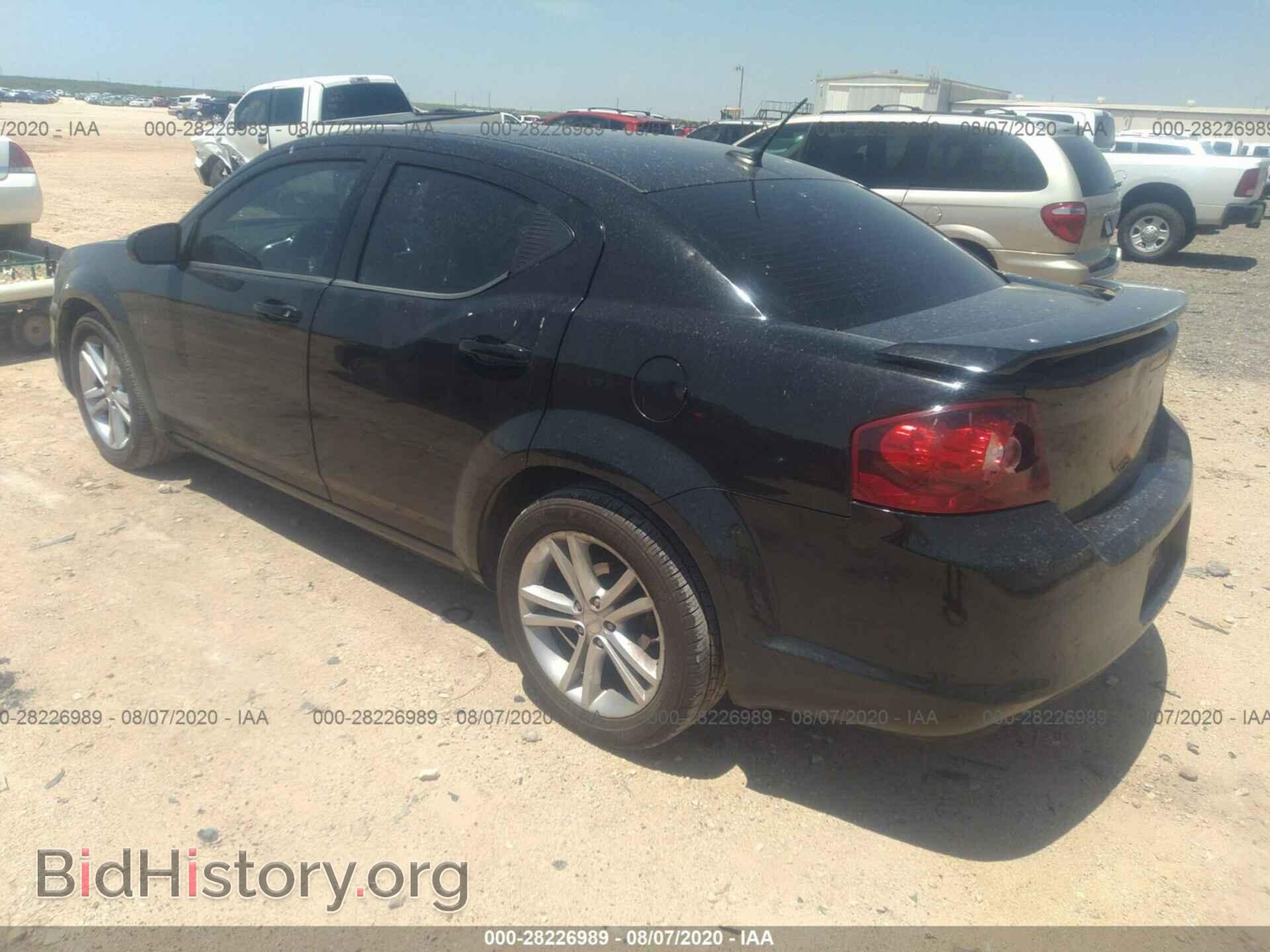 2013 DODGE AVENGER - VIN: 1C3CDZCB7DN684285 - Фото 3