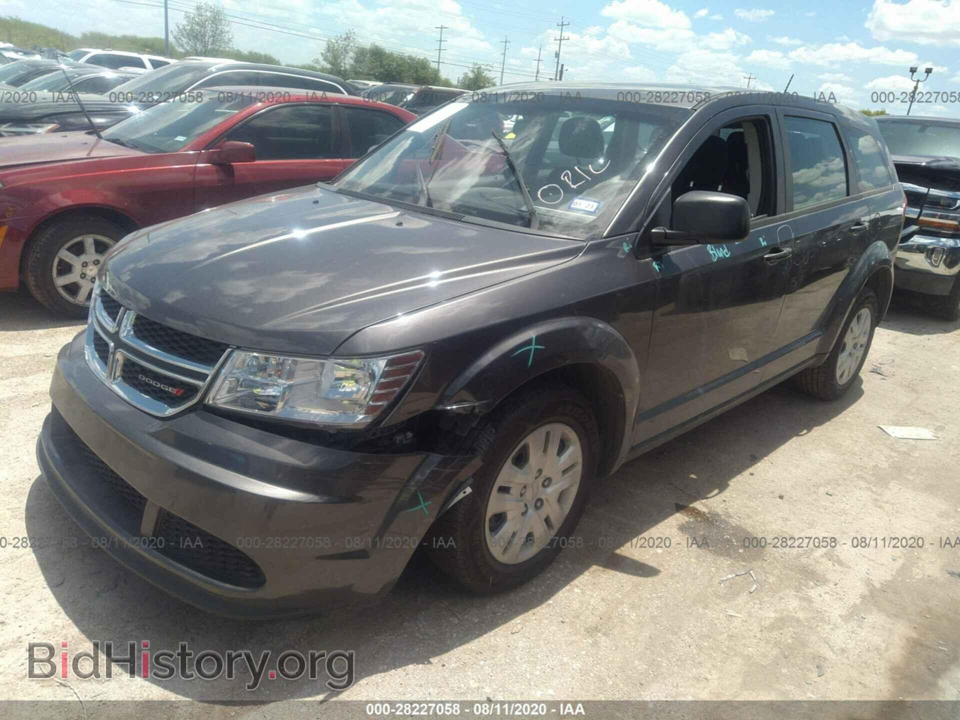 2014 DODGE JOURNEY - VIN: 3C4PDCAB8ET267367 - Фото 2