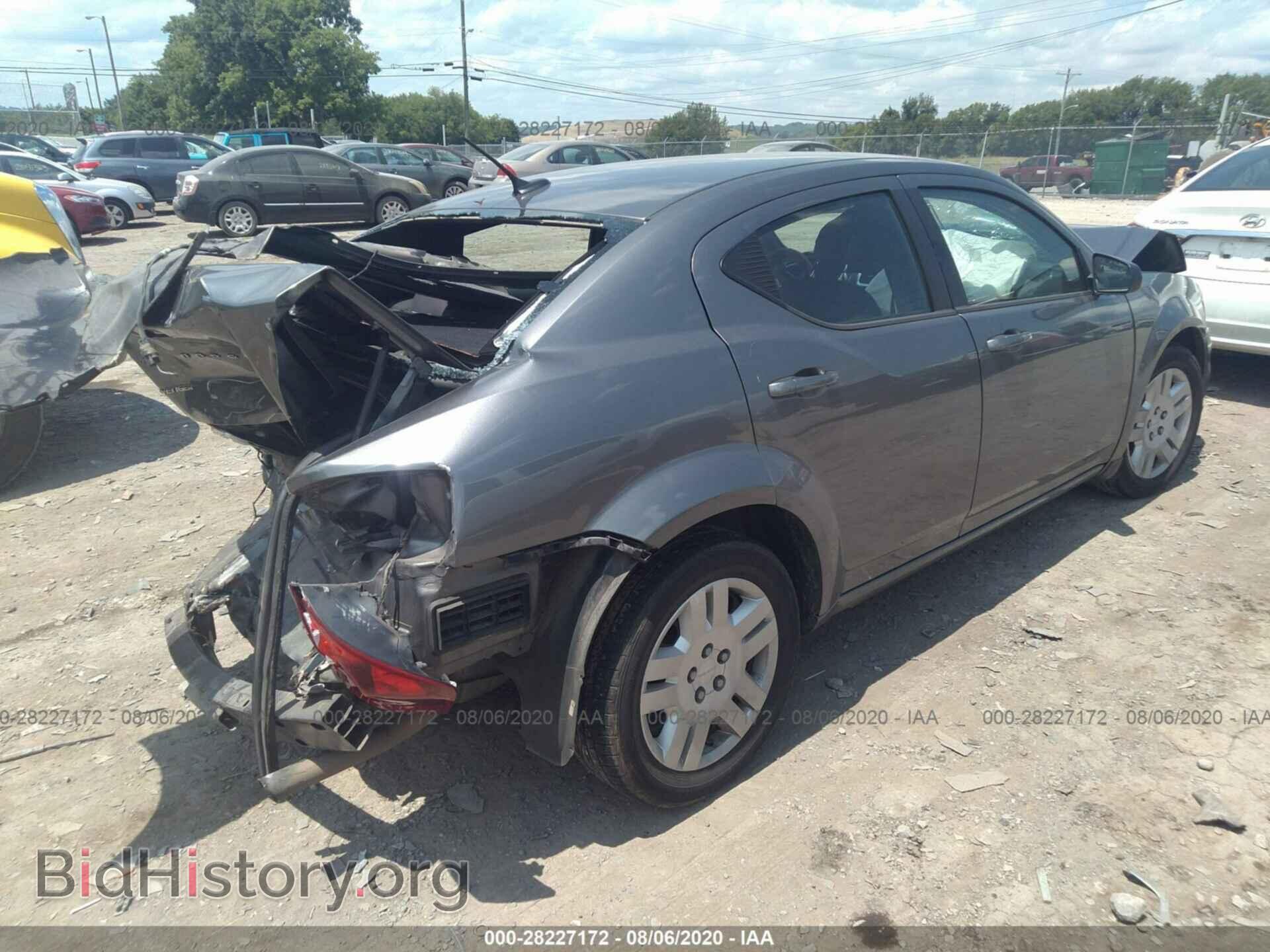 2013 DODGE AVENGER - VIN: 1C3CDZAB0DN529757 - Фото 4