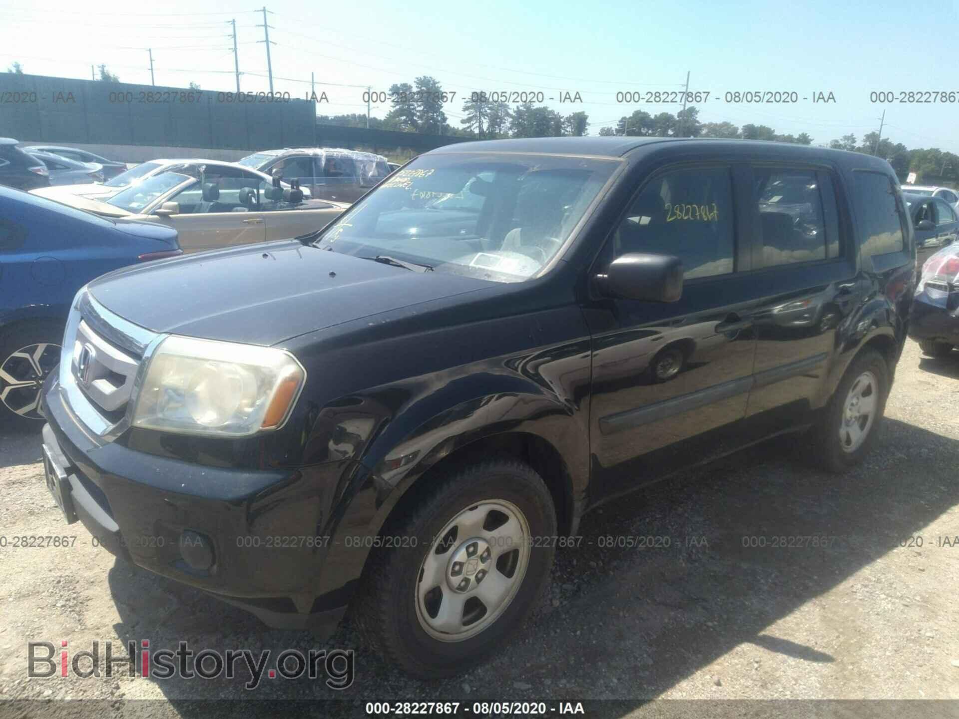 2011 HONDA PILOT - VIN: 5FNYF4H29BB036479 - Photo 2