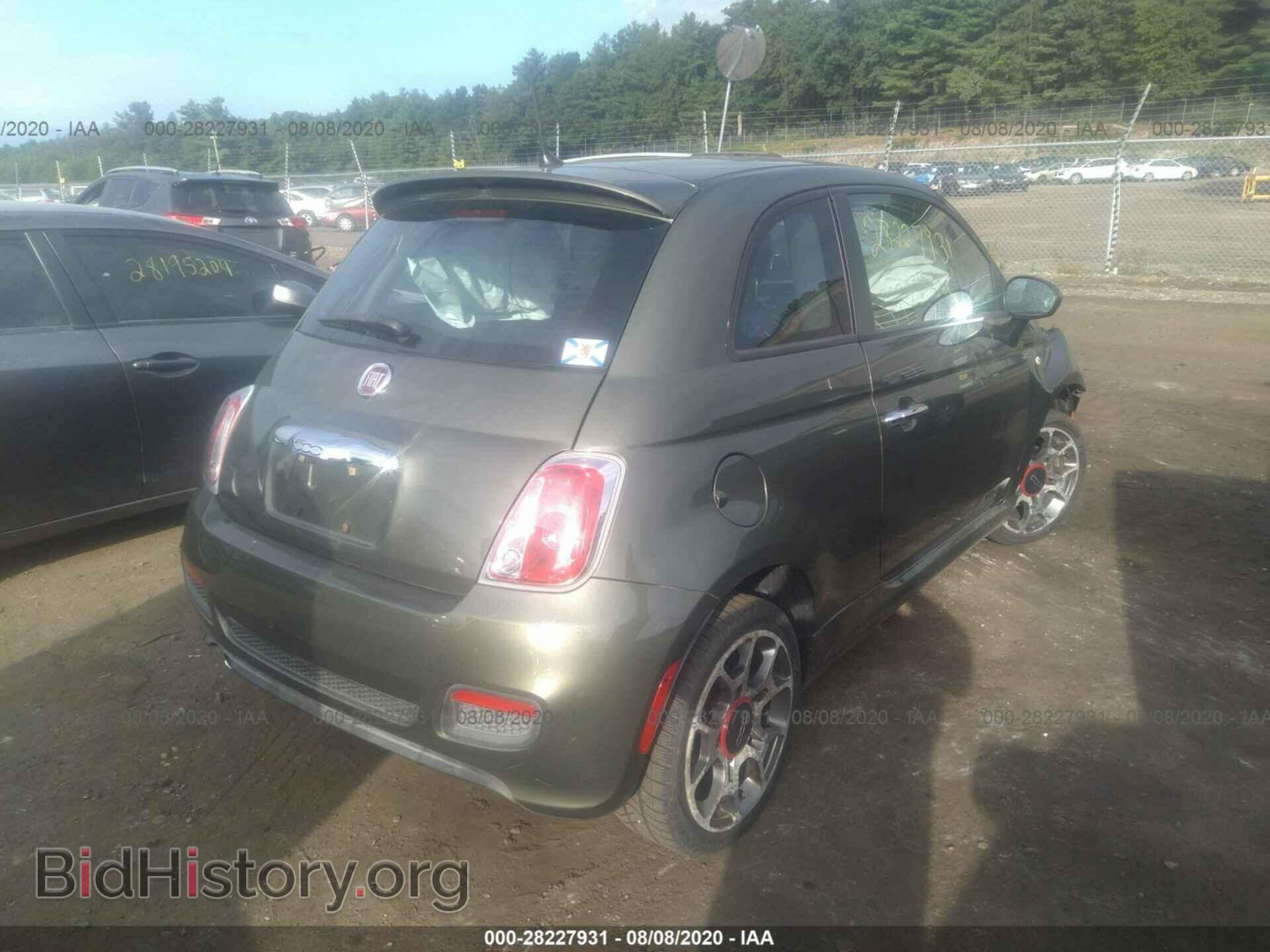 2012 FIAT 500 - VIN: 3C3CFFBR7CT214070 - Фото 4
