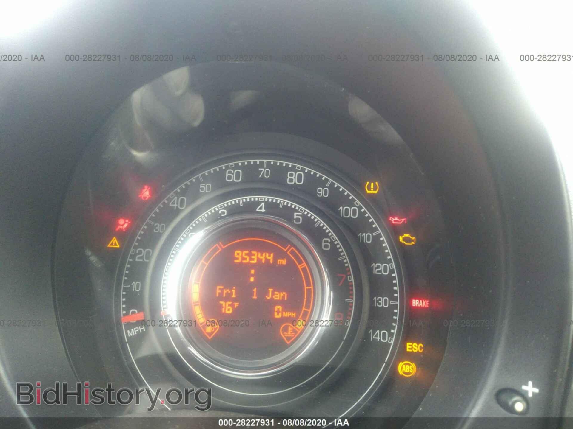 2012 FIAT 500 - VIN: 3C3CFFBR7CT214070 - Фото 7