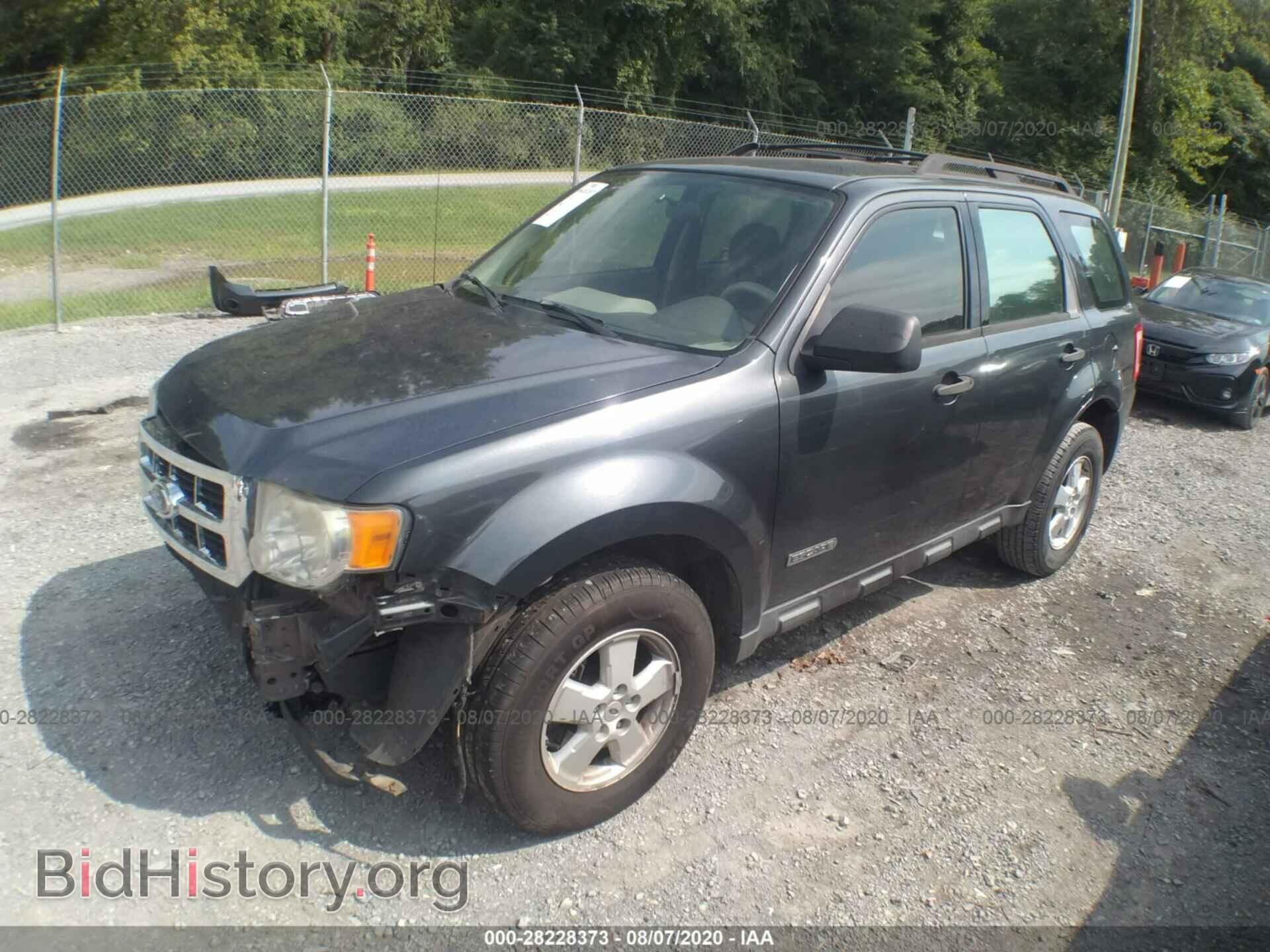 2008 FORD ESCAPE - VIN: 1FMCU92Z58KA59624 - Photo 2