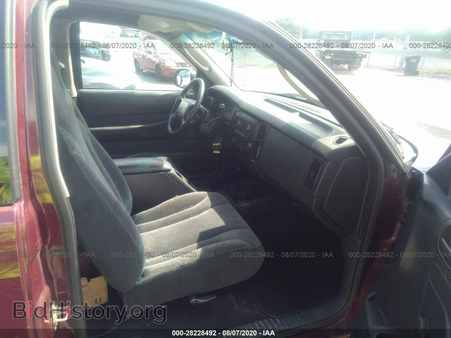 2002 DODGE DAKOTA - VIN: 1B7GG12X82S543517 - Фото 5