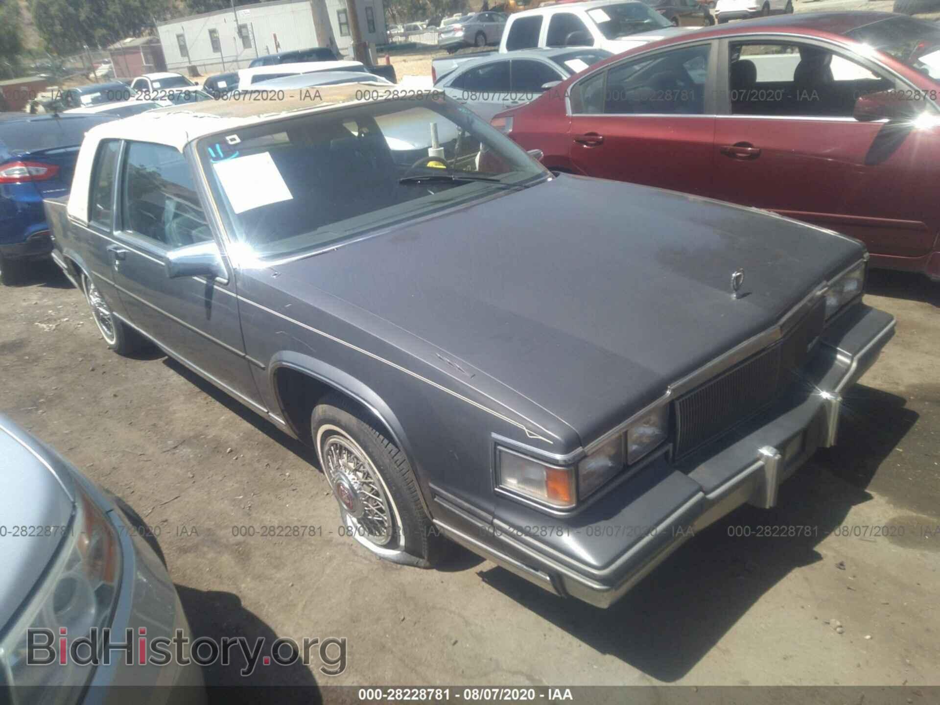 Фотография 1G6CD4785G4333417 - CADILLAC DEVILLE 1986