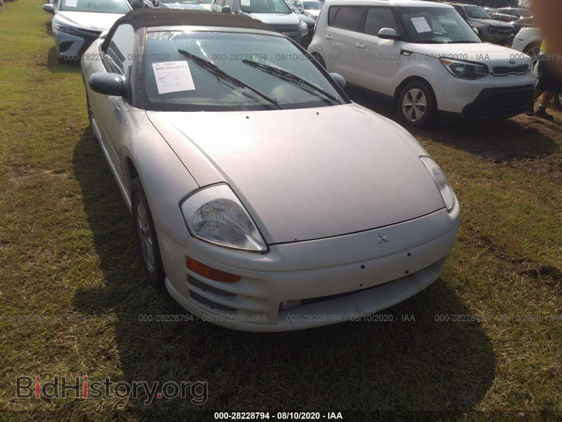 2002 MITSUBISHI ECLIPSE - VIN: 4A3AE85H62E051038 - Фото 6