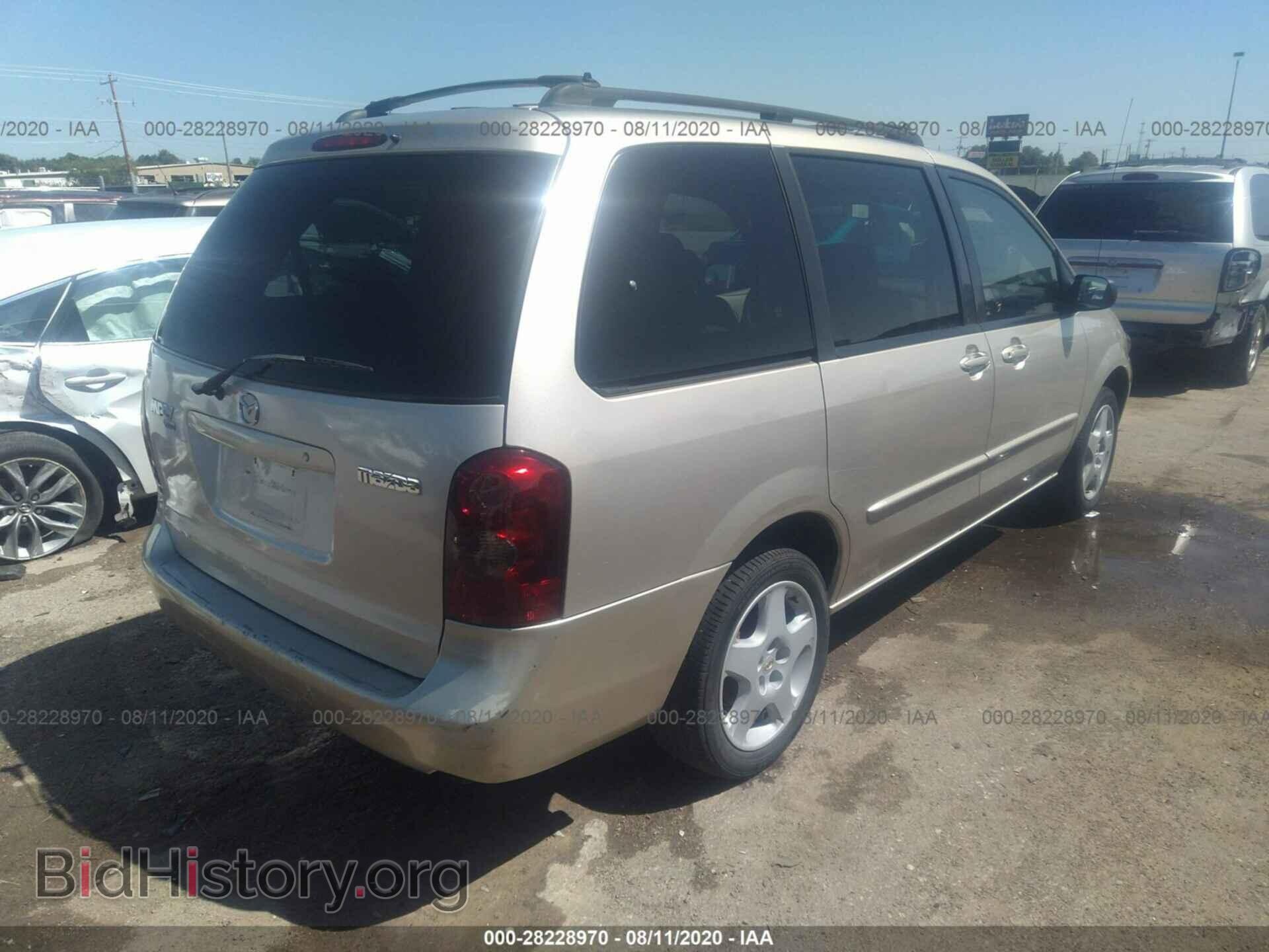 2002 MAZDA MPV - VIN: JM3LW28A820316213 - Фото 4