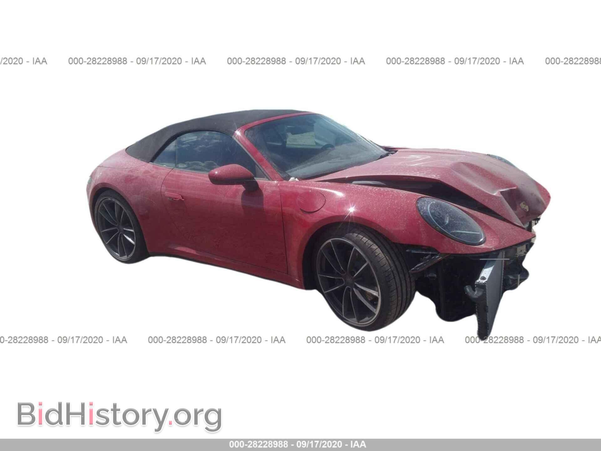 Photo WP0CA2A93LS251686 - PORSCHE 911 2020