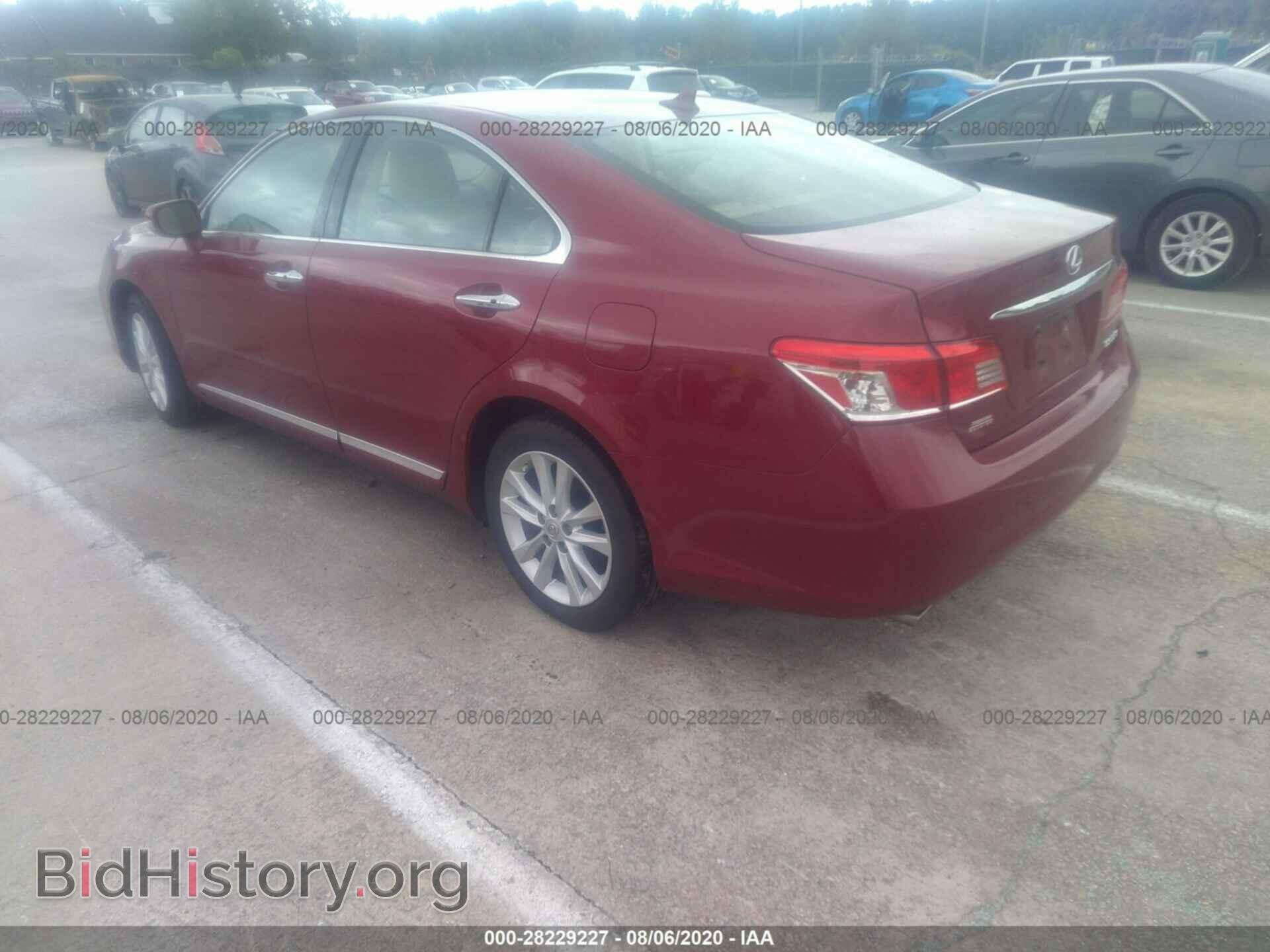 2011 LEXUS ES 350 - VIN: JTHBK1EG6B2461367 - Фото 3