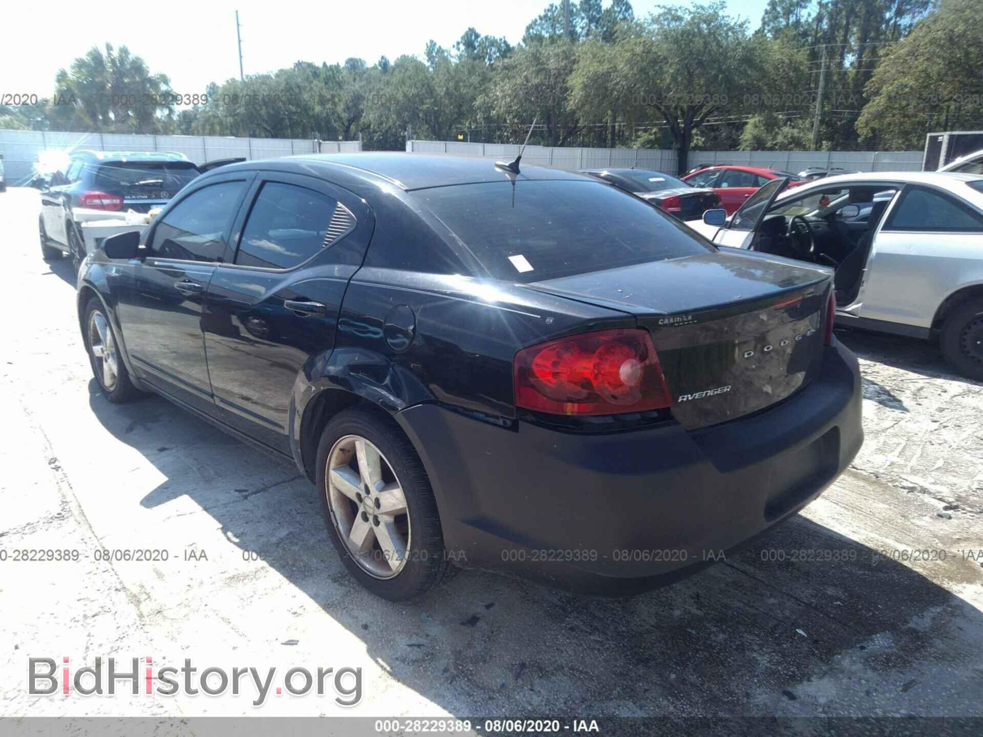2012 DODGE AVENGER - VIN: 1C3CDZAB3CN148807 - Фото 3