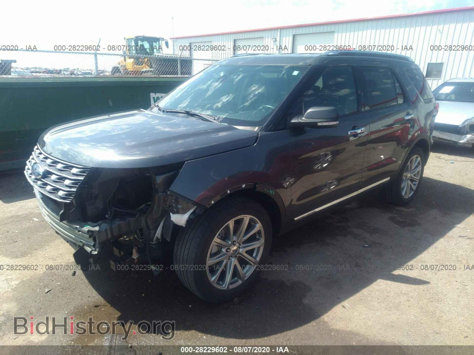 2017 FORD EXPLORER - VIN: 1FM5K7F86HGD04034 - Фото 2