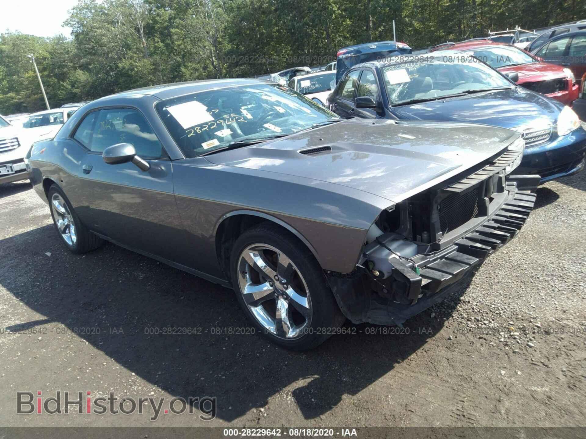 Photo 2C3CDYAG2CH206842 - DODGE CHALLENGER 2012