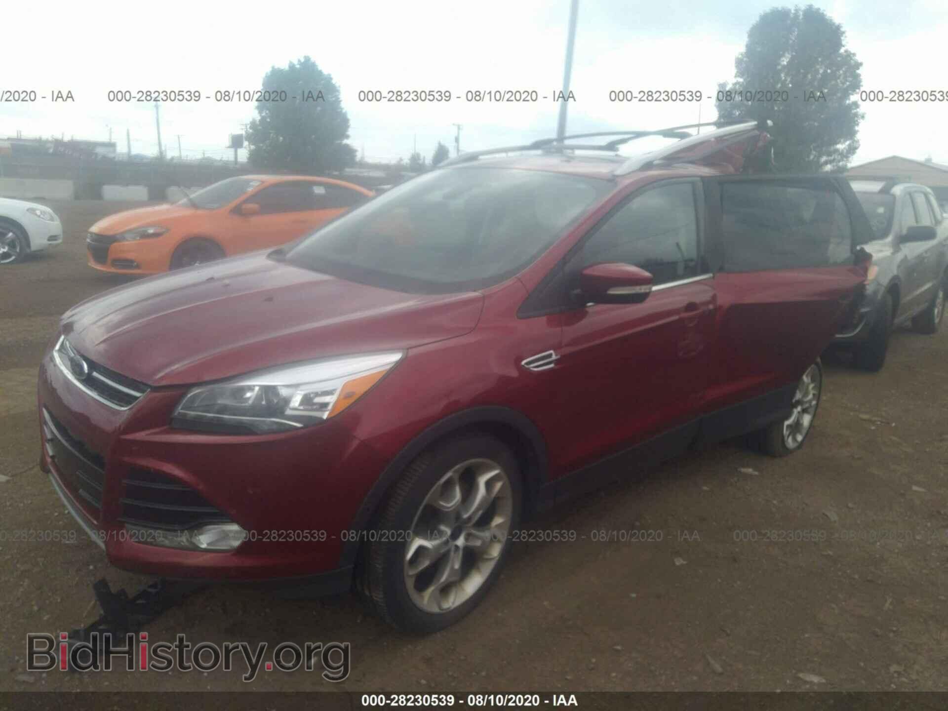 2014 FORD ESCAPE - VIN: 1FMCU9JX8EUA74764 - Фото 2