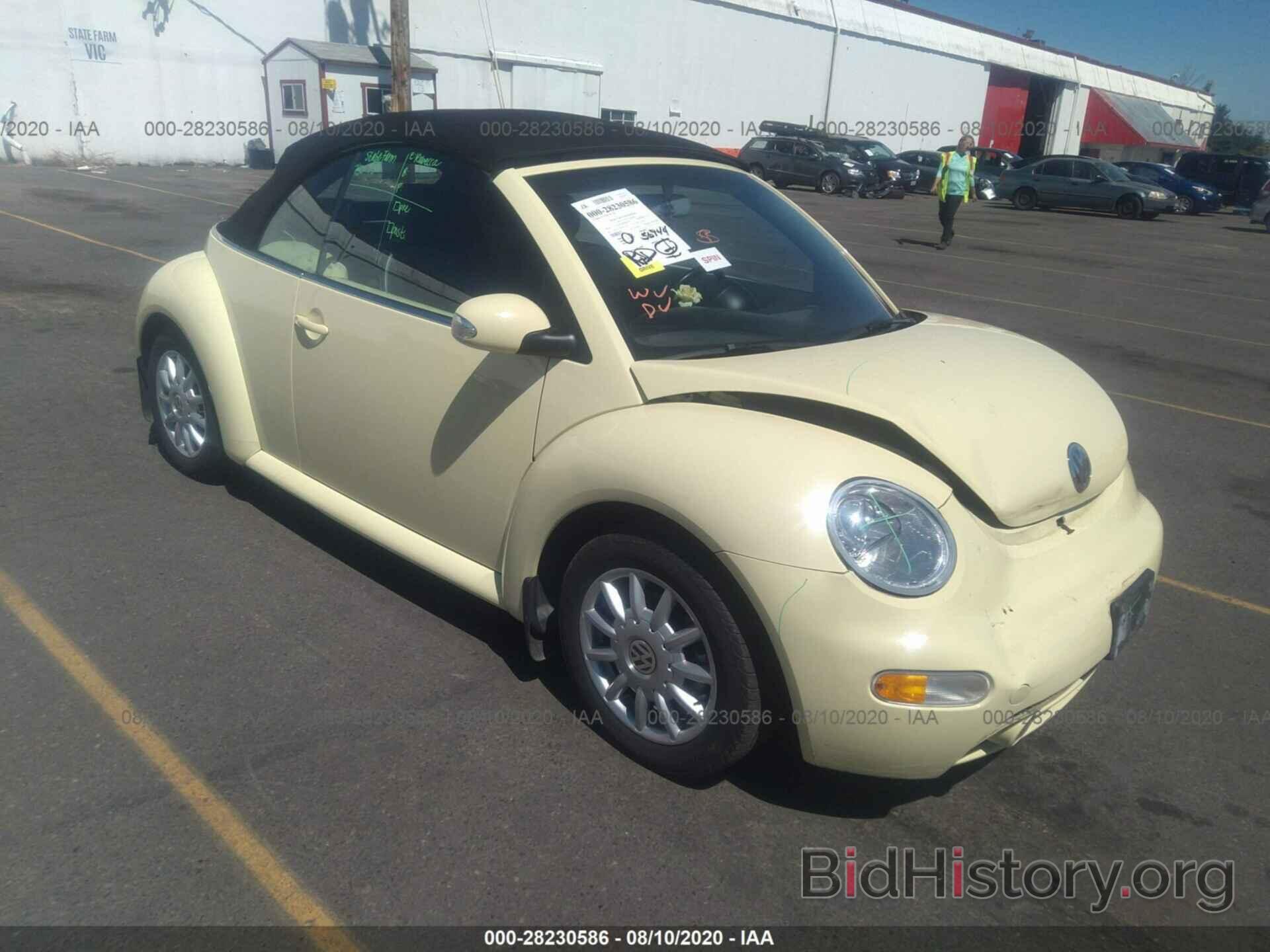 Photo 3VWCM31Y94M321624 - VOLKSWAGEN NEW BEETLE CONVERTIBLE 2004