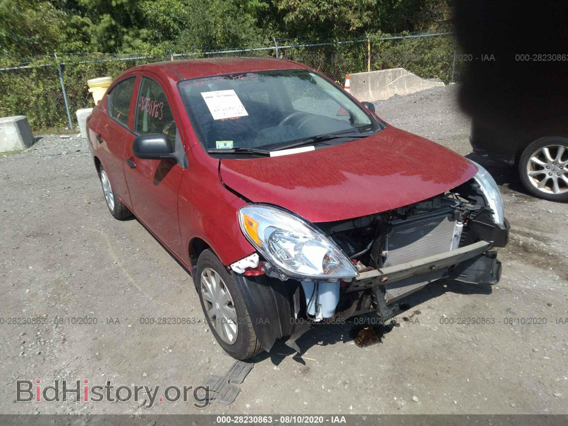 Фотография 3N1CN7AP0EL858424 - NISSAN VERSA 2014