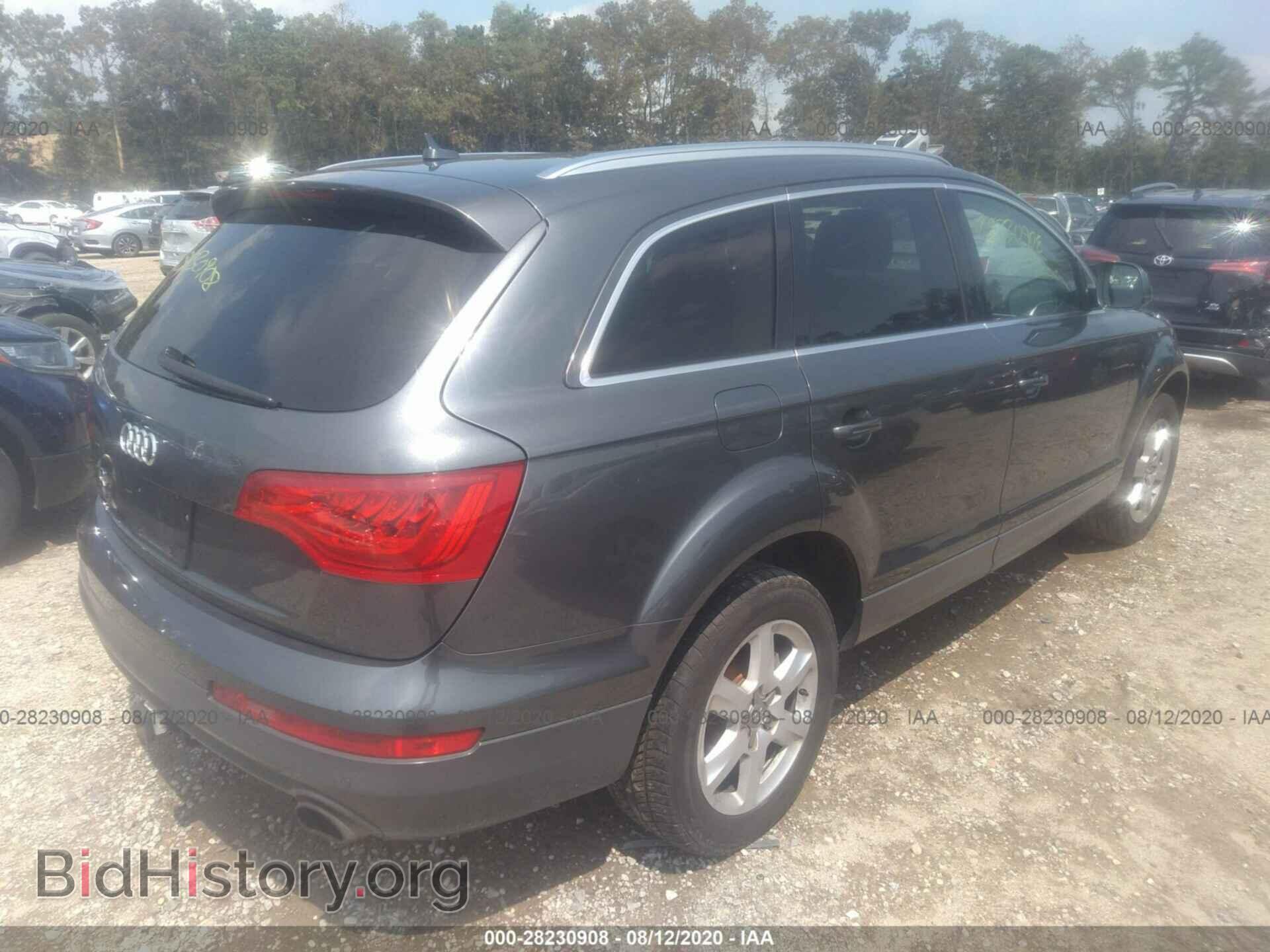 2013 AUDI Q7 - VIN: WA1LGAFEXDD008472 - Фото 4