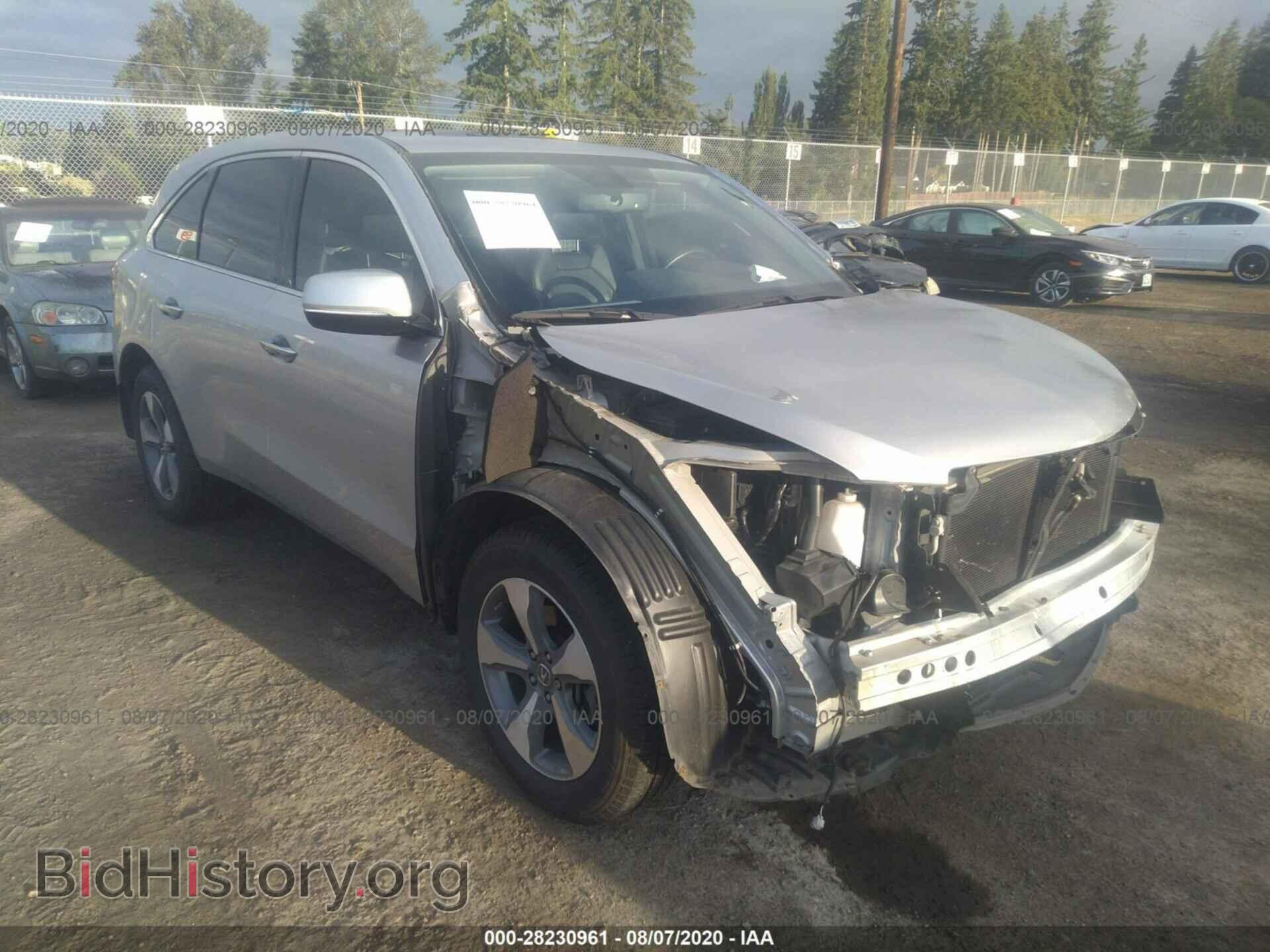Фотография 5FRYD4H22EB024182 - ACURA MDX 2014